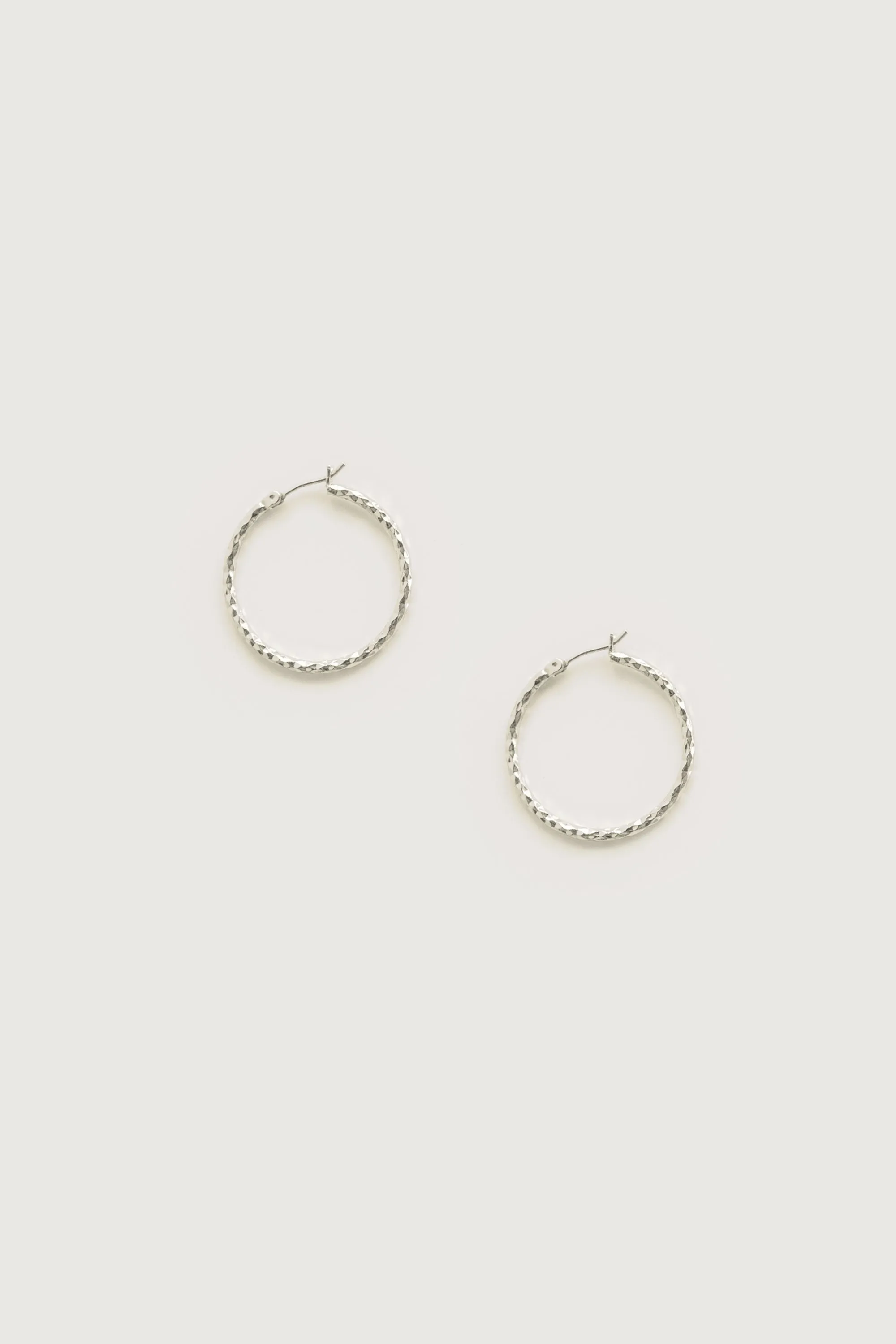 BIG HOOP EARRING sold by OAK AND FORT product image thumbnail 4