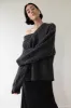 CABLE KNIT V-NECK SWEATER sold by OAK AND FORT