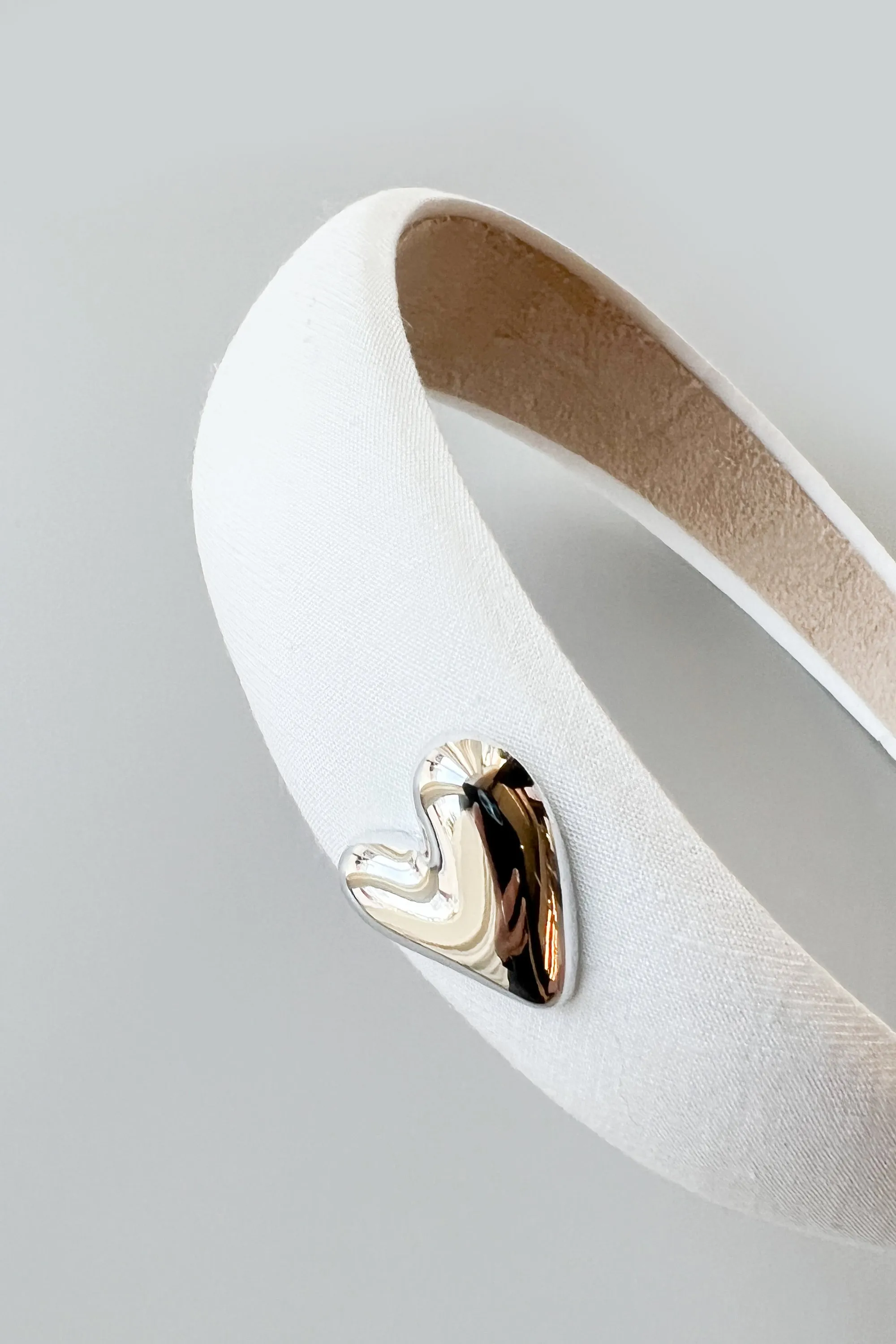 HEADBAND WITH HEART PENDANT sold by OAK AND FORT product image thumbnail 2