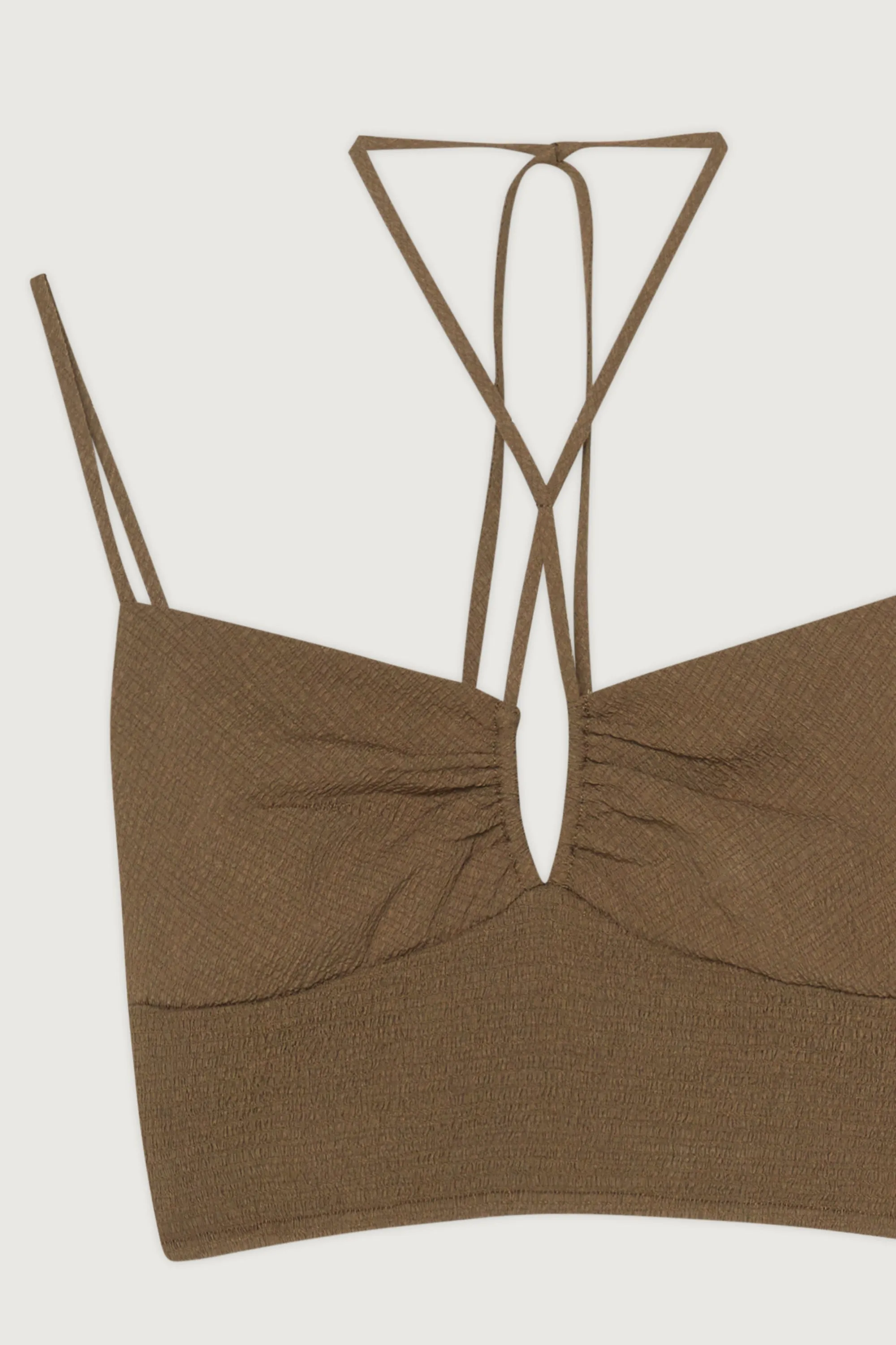 TEXTURED CROSSFRONT TANK sold by OAK AND FORT product image thumbnail 4