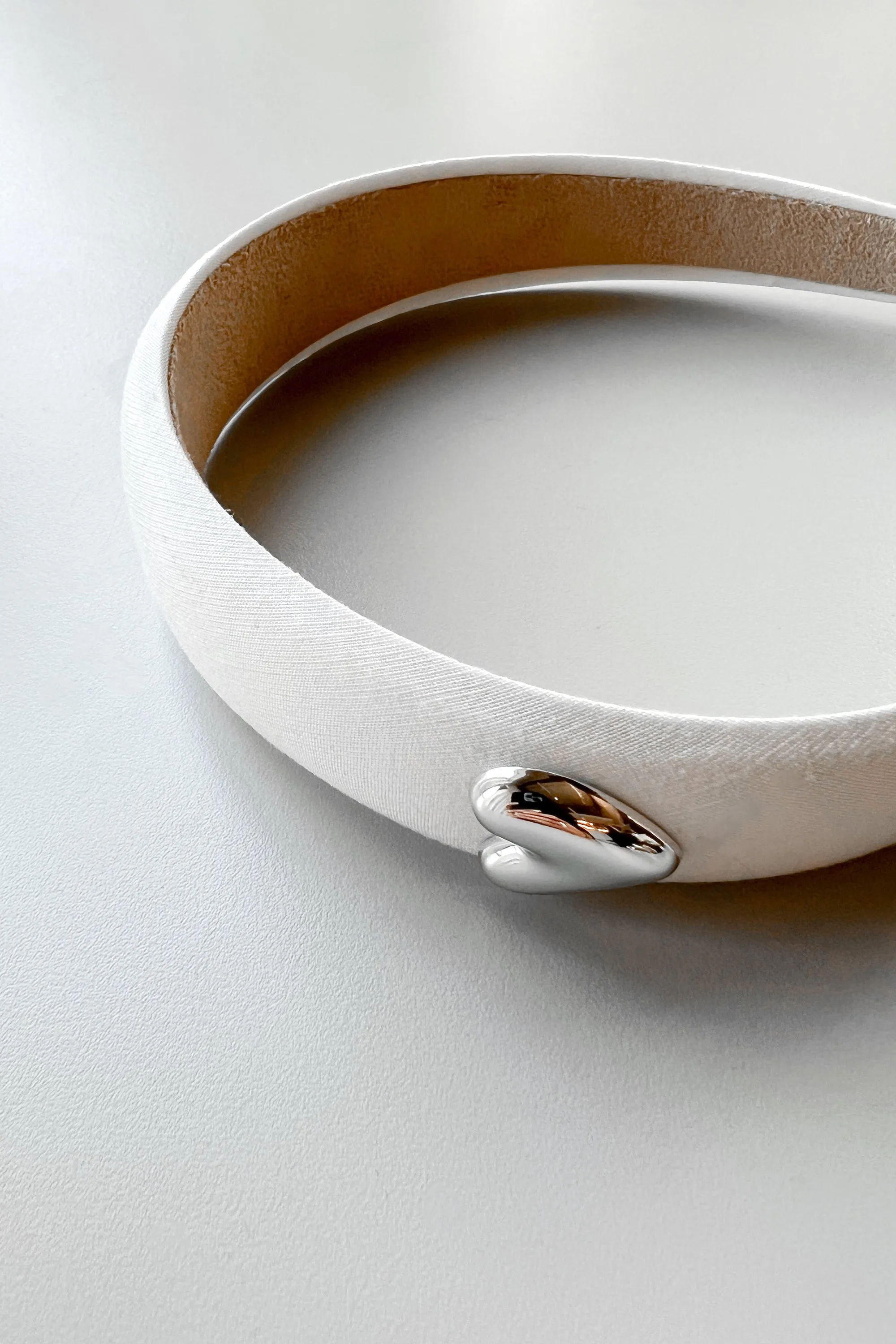 HEADBAND WITH HEART PENDANT sold by OAK AND FORT product image thumbnail 4