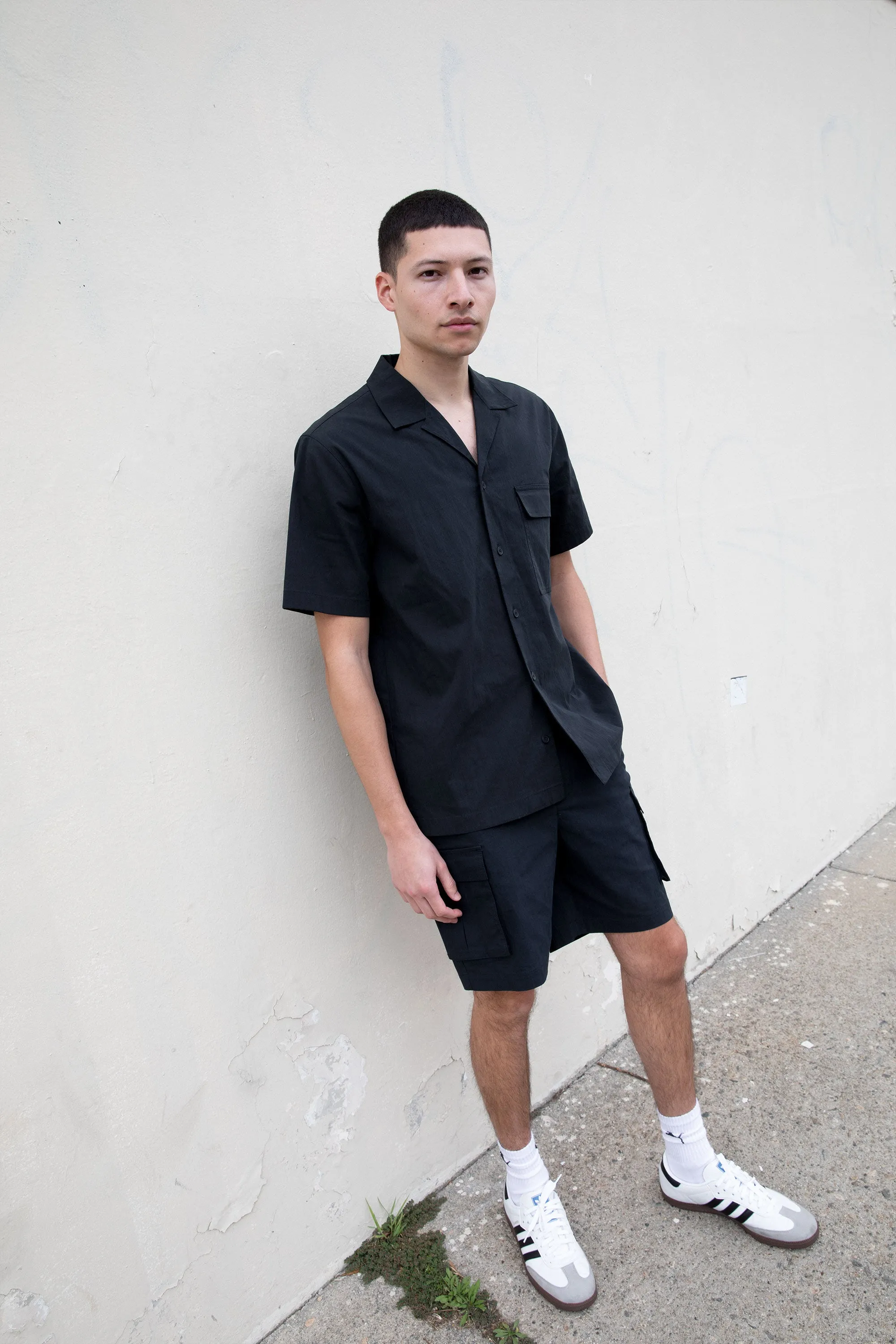 COTTON NYLON CARGO SHIRT sold by OAK AND FORT product image thumbnail 5