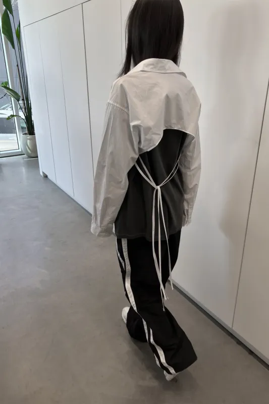 OVERSIZED SHIRT WITH OPEN BACK sold by OAK AND FORT