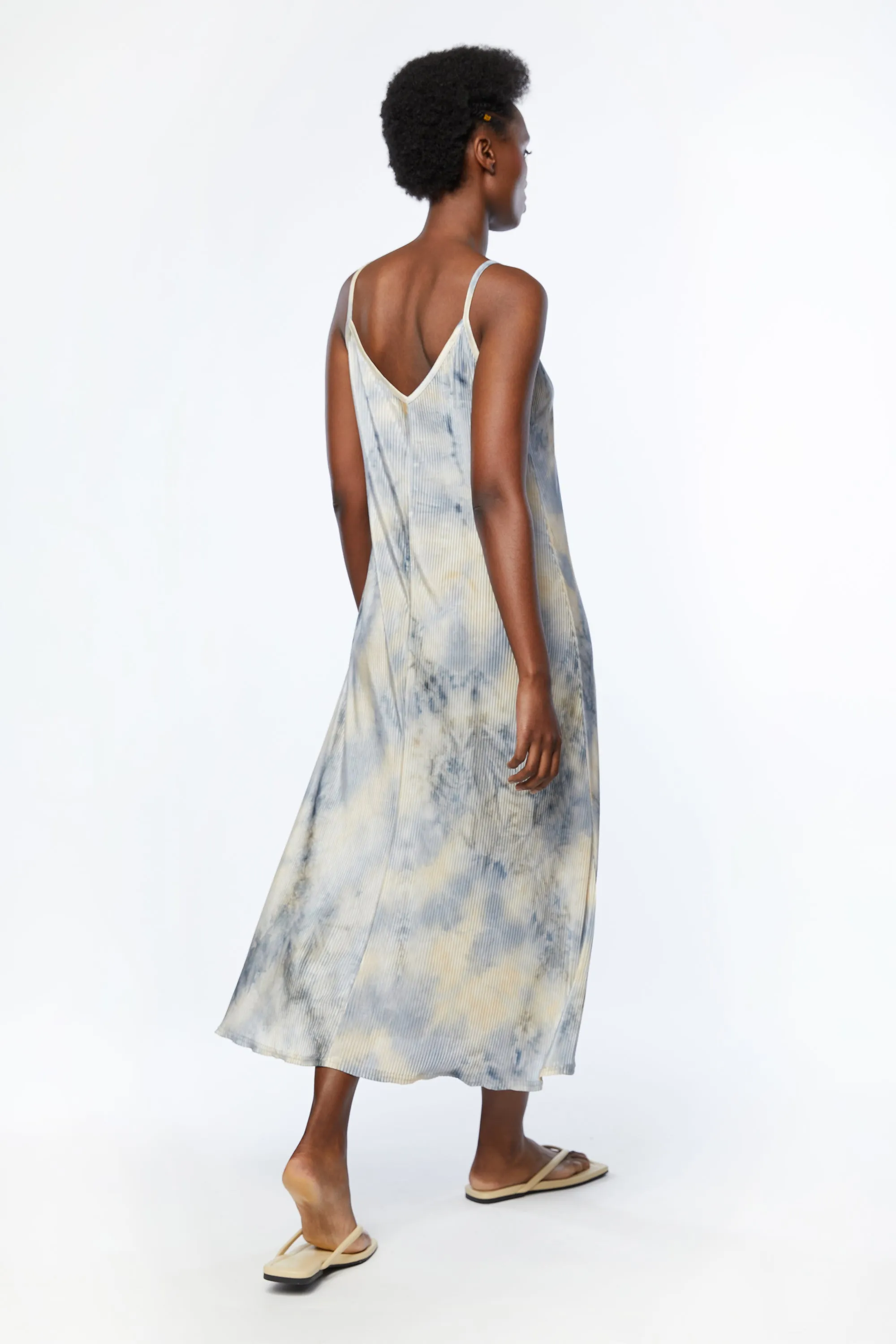 TIE DYE MIDI DRESS sold by OAK AND FORT product image thumbnail 3