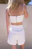 SWEETHEART NECKLINE CROP TOP sold by OAK AND FORT