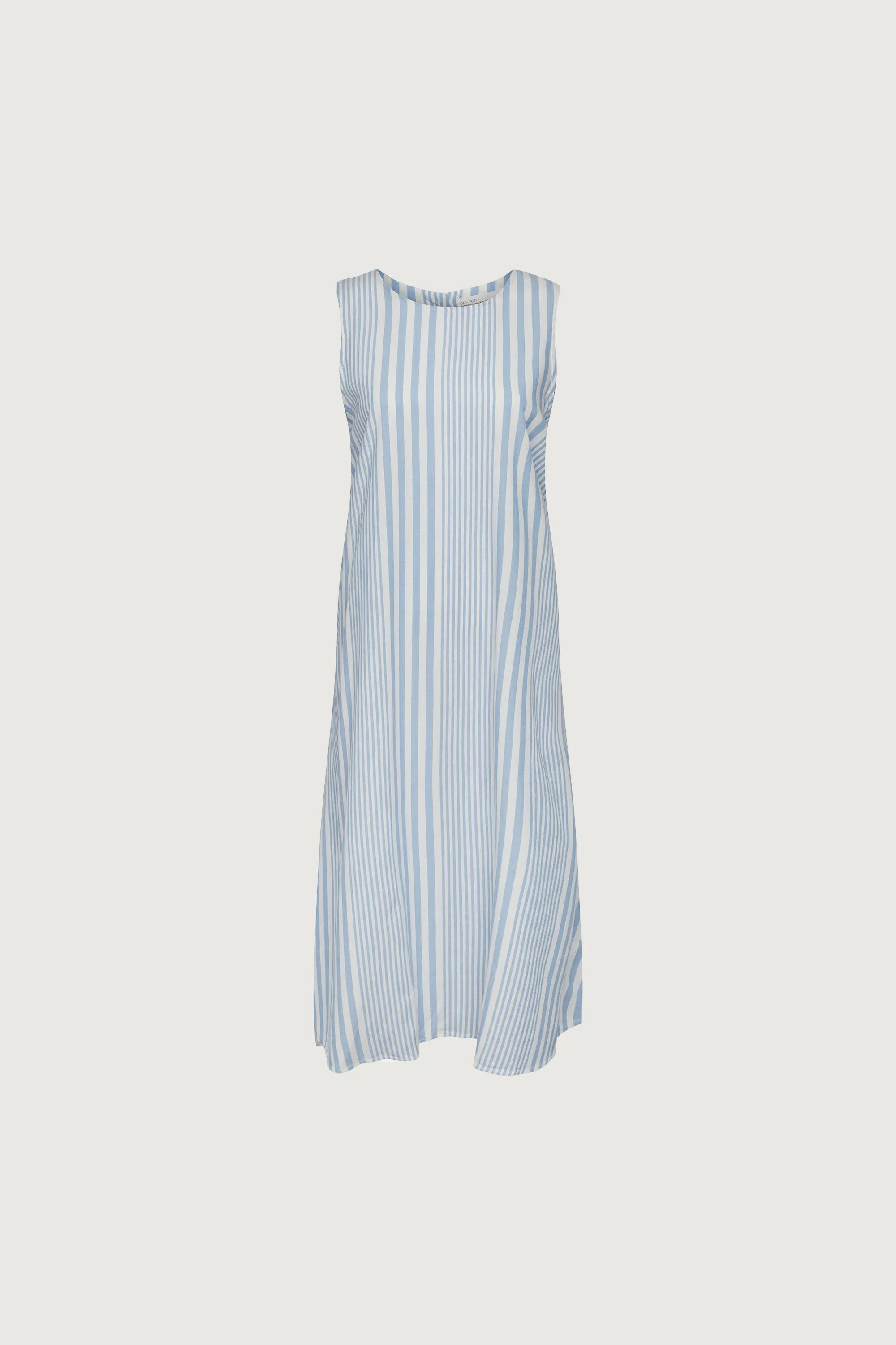TANK STYLE STRIPED DRESS sold by OAK AND FORT product image thumbnail 5