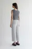 PLEATED CROPPED TANK sold by OAK AND FORT