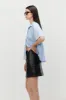 CROPPED SHORT SLEEVE BUTTON UP sold by OAK AND FORT