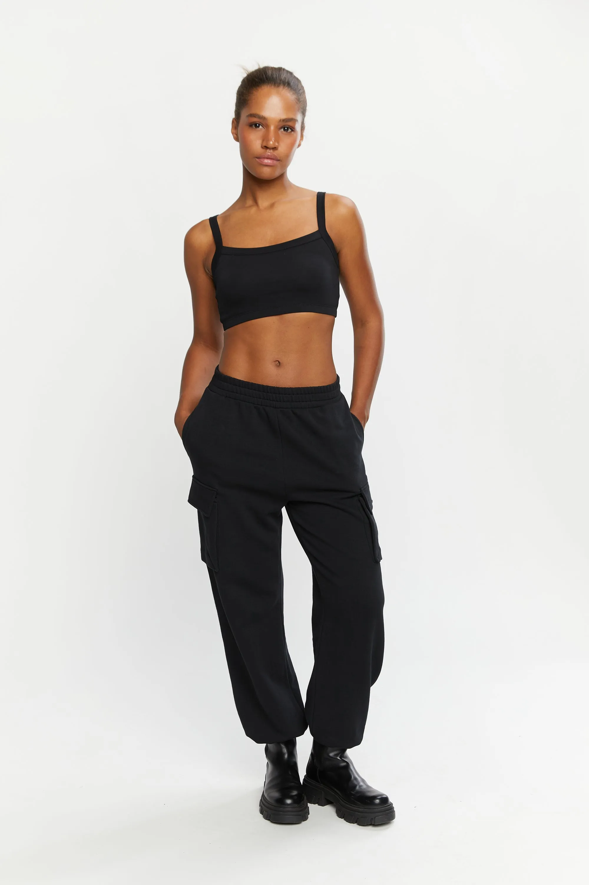 SUPER CROPPED TANK sold by OAK AND FORT product image thumbnail 3