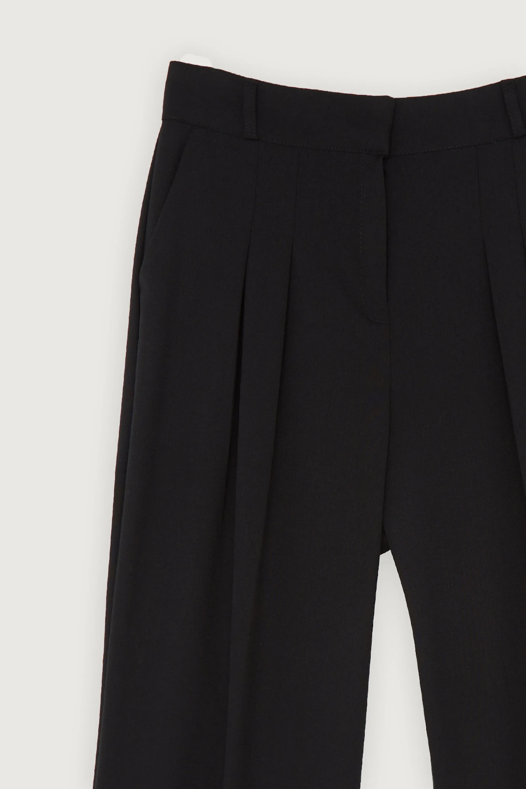 STRAIGHT LEG PANT WITH PLEATS sold by OAK AND FORT product image thumbnail 5