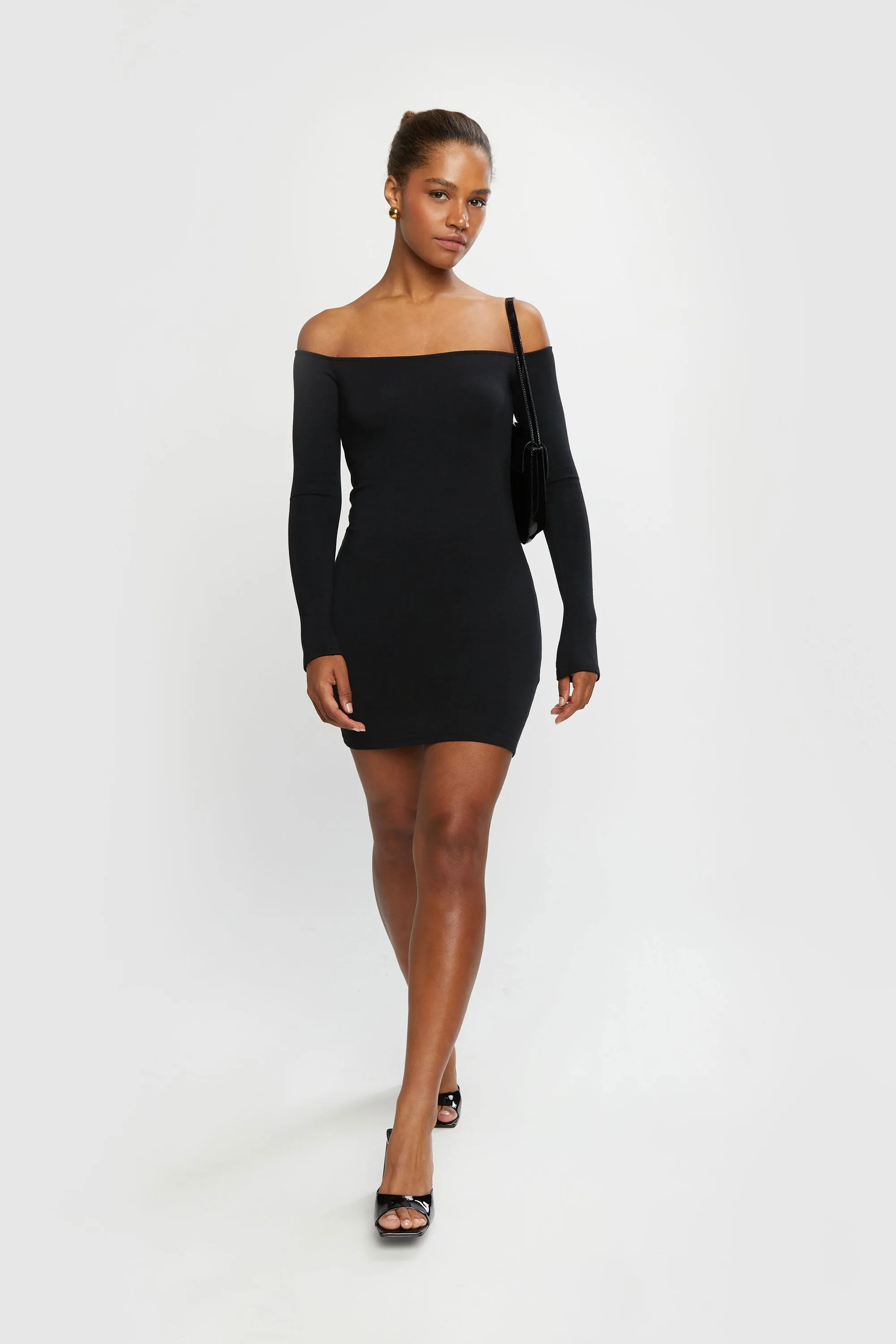 OFF-SHOULDER MINI DRESS sold by OAK AND FORT product image thumbnail 2