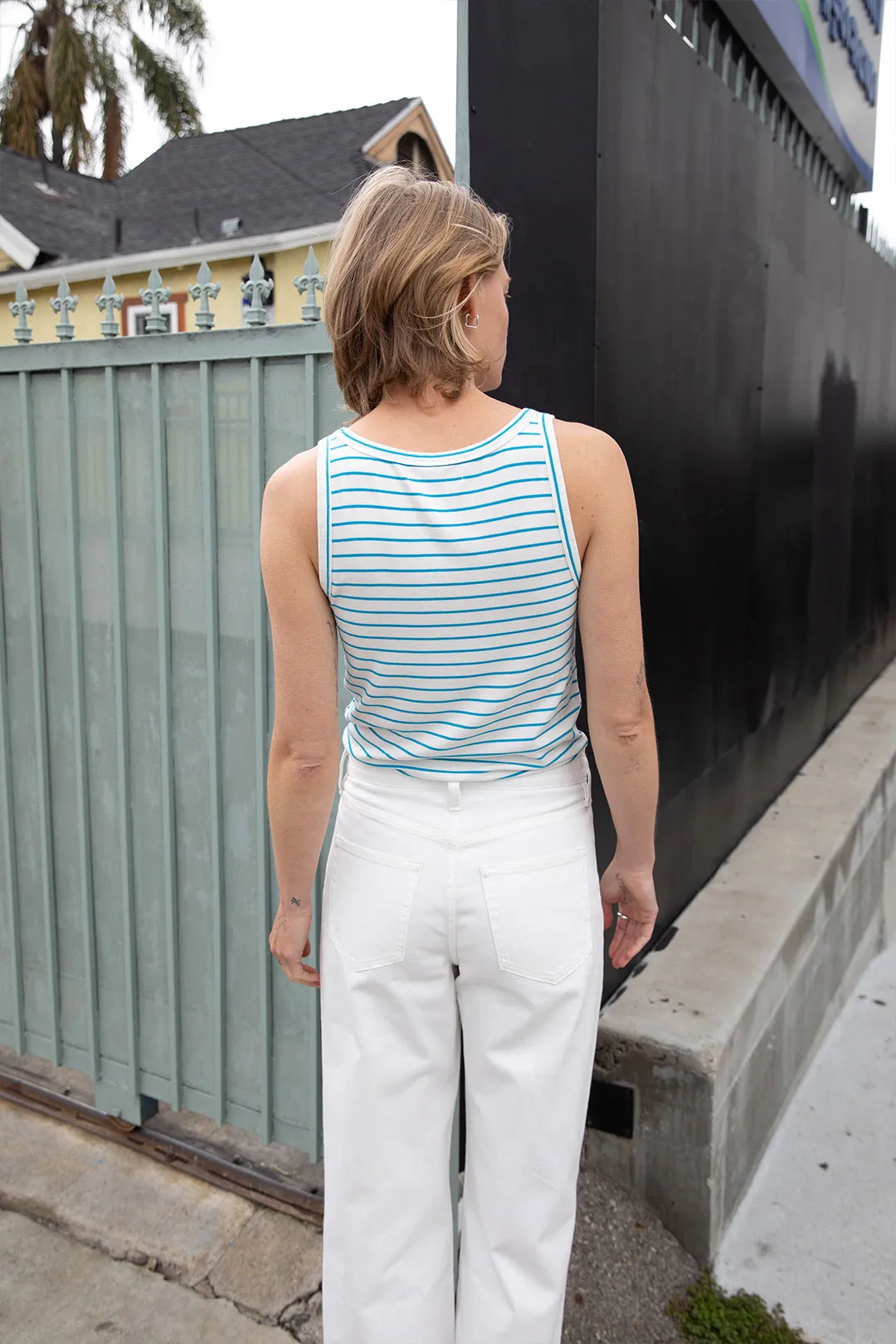 STRIPED TANK sold by OAK AND FORT product image thumbnail 3