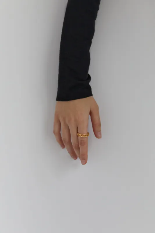 CURB CHAIN RING sold by OAK AND FORT