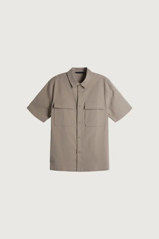 SHORT SLEEVE UTILITY SHIRT sold by OAK AND FORT