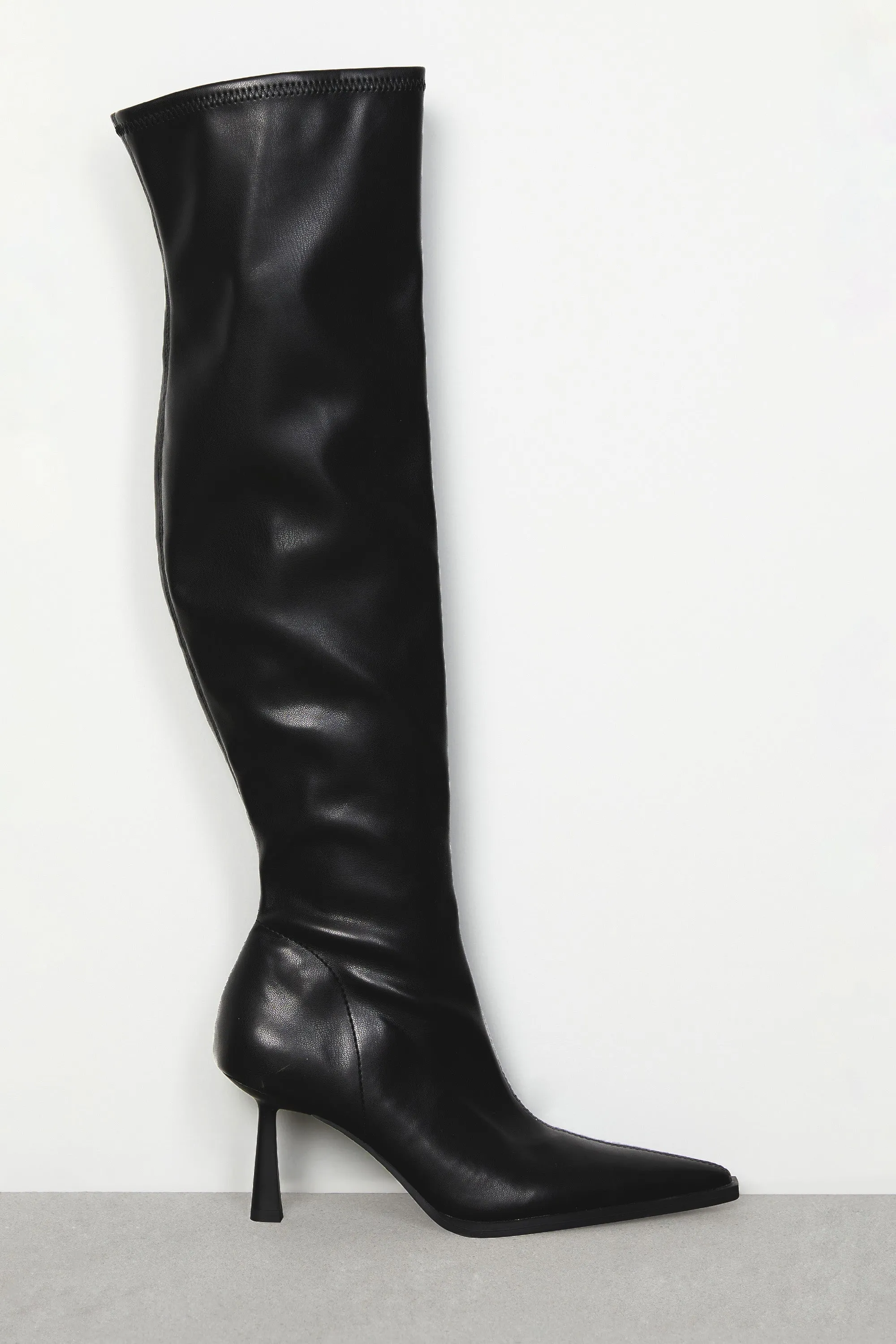 POINTED KNEE HIGH BOOTS sold by OAK AND FORT product image thumbnail 4
