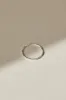 silver TWISTED RING WITH STONES sold by OAK AND FORT
