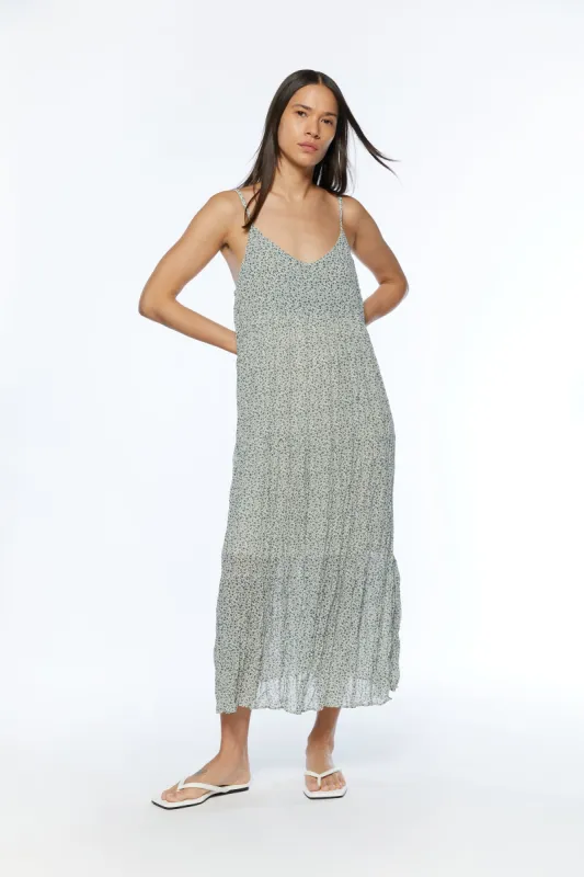 PRINTED MIDI DRESS sold by OAK AND FORT