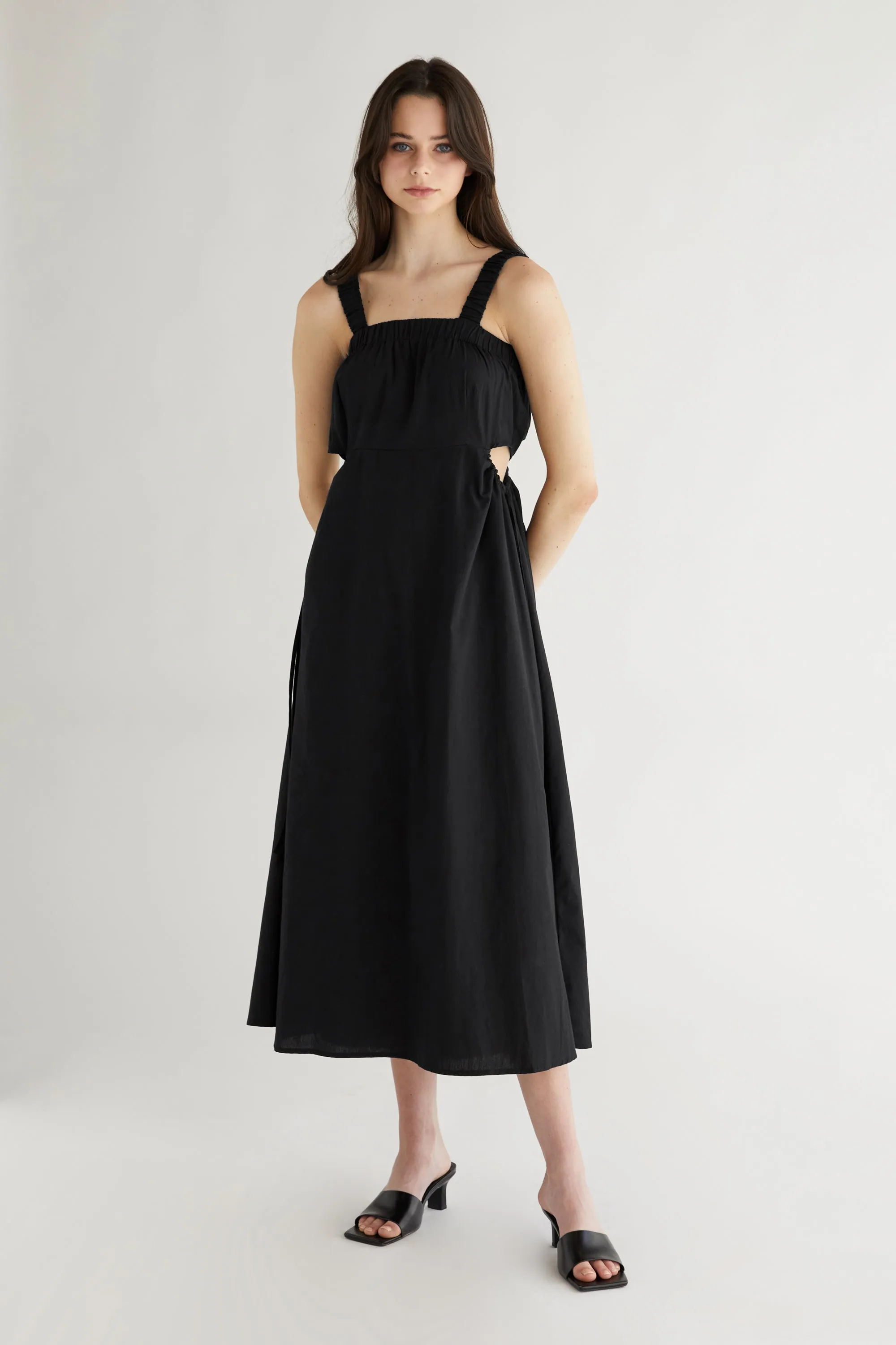 OPEN BACK CUT OUT DRESS sold by OAK AND FORT product image thumbnail 4