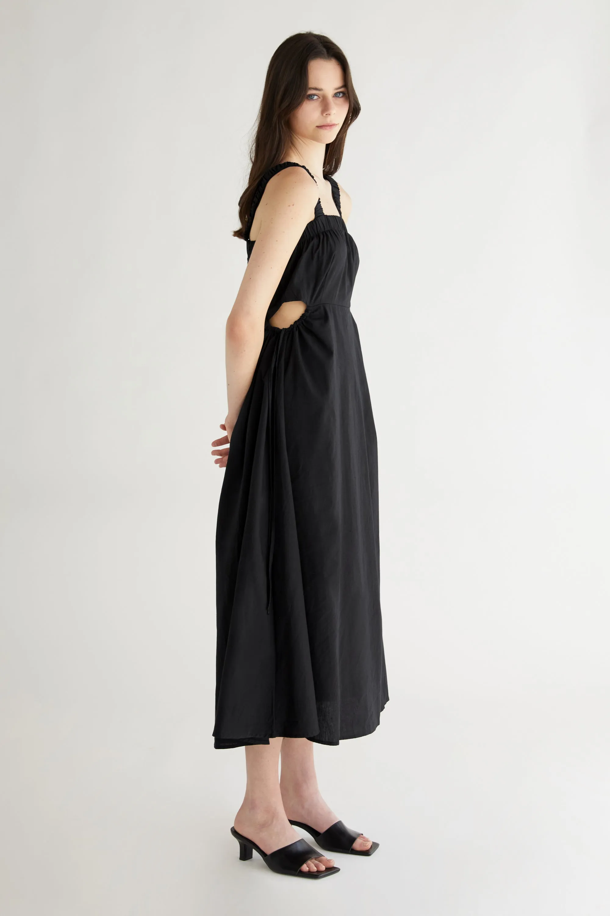 OPEN BACK CUT OUT DRESS sold by OAK AND FORT product image thumbnail 3