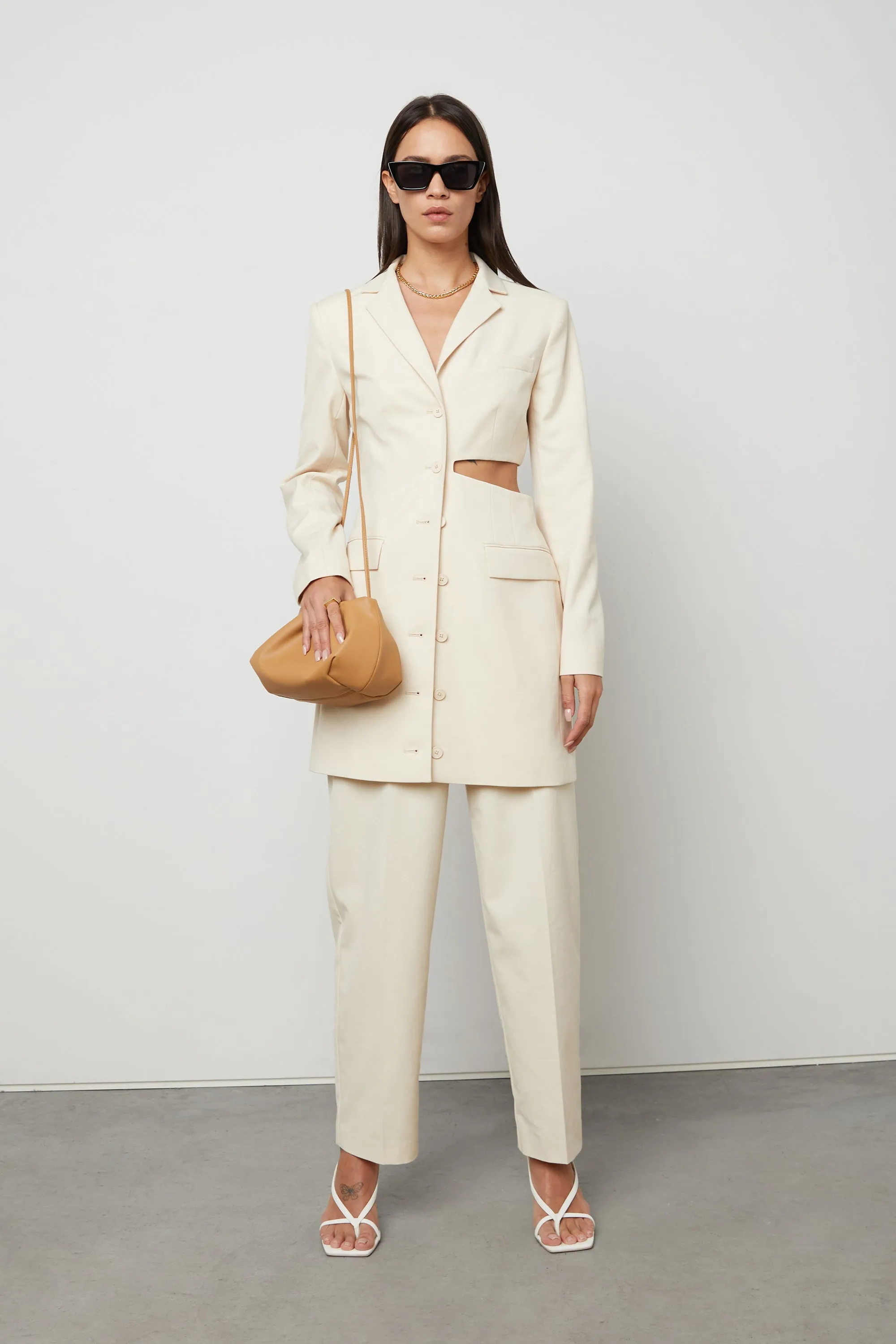 CUTOUT BLAZER DRESS sold by OAK AND FORT product image thumbnail 2