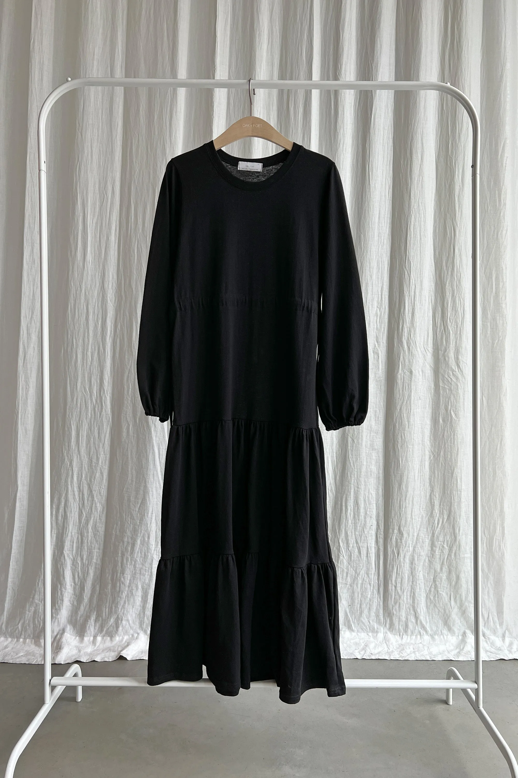 TIERED MIDI DRESS sold by OAK AND FORT product image thumbnail 5