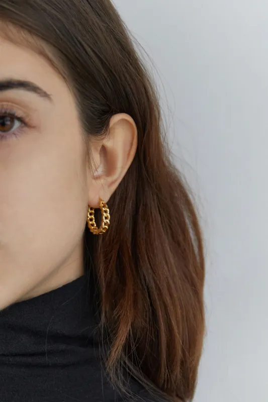 CURB CHAIN HOOP sold by OAK AND FORT