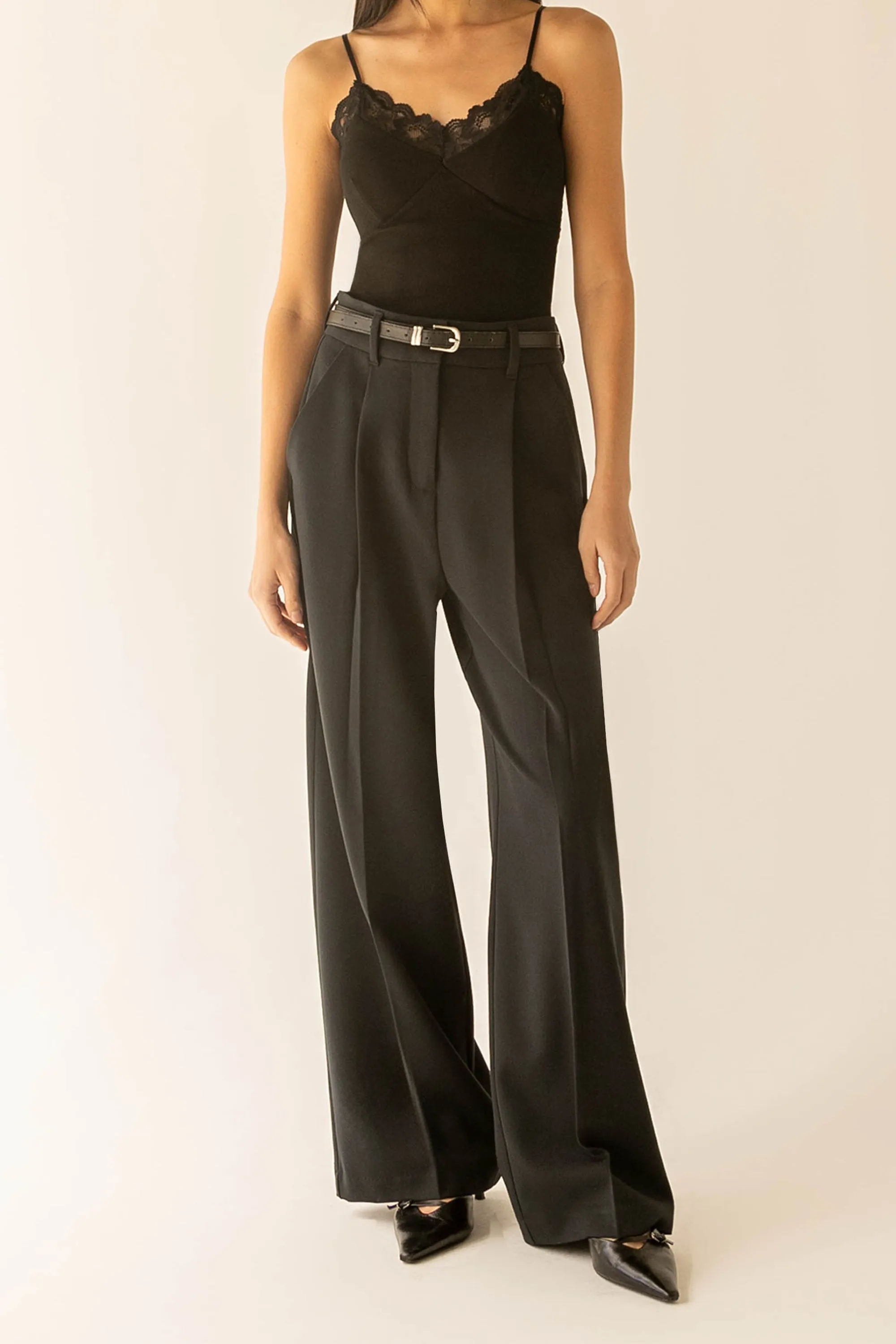 WIDE LEG TROUSER sold by OAK AND FORT product image thumbnail 2
