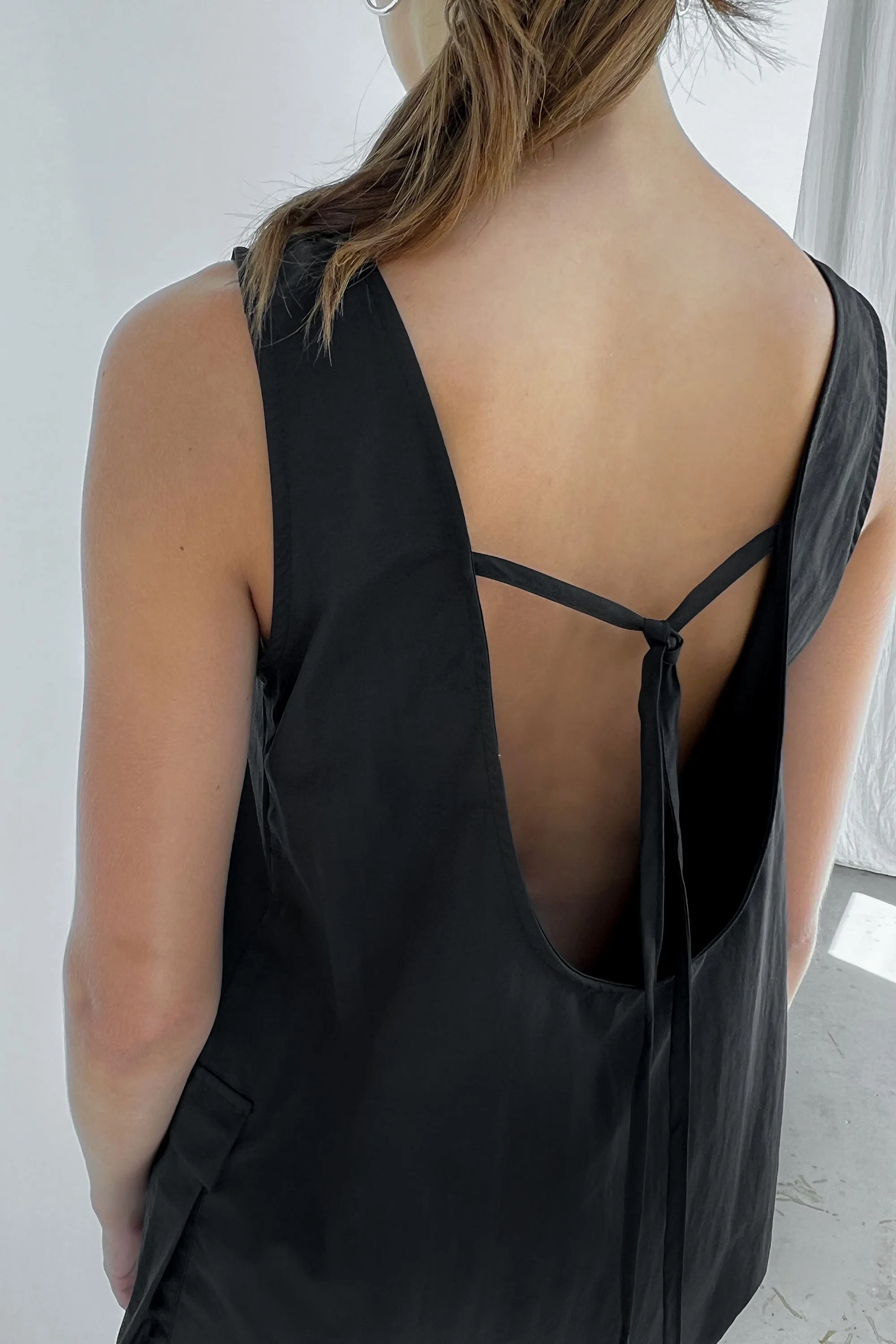 NYLON CARGO MINI DRESS sold by OAK AND FORT product image thumbnail 4