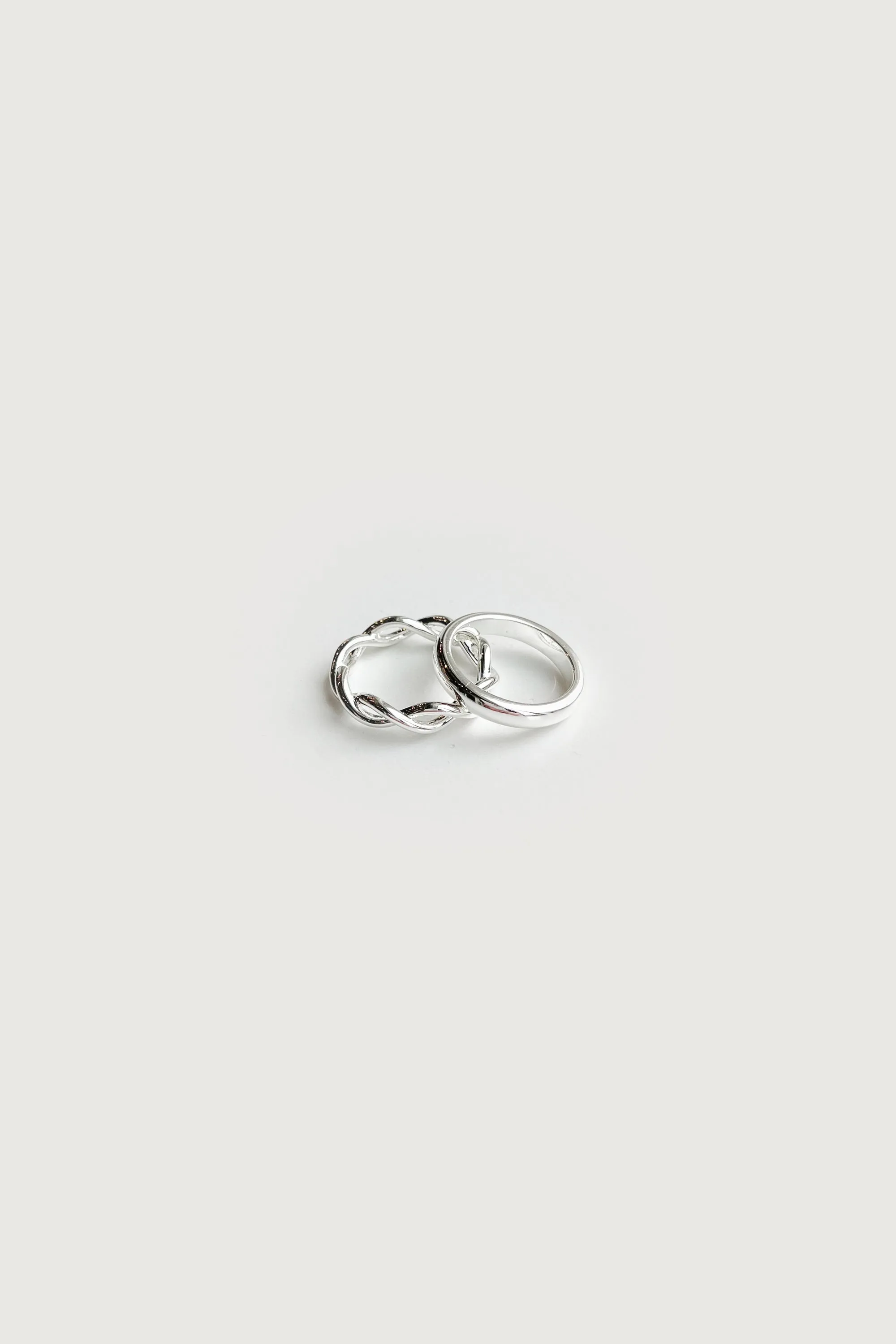 TWISTED RING SET sold by OAK AND FORT product image thumbnail 4