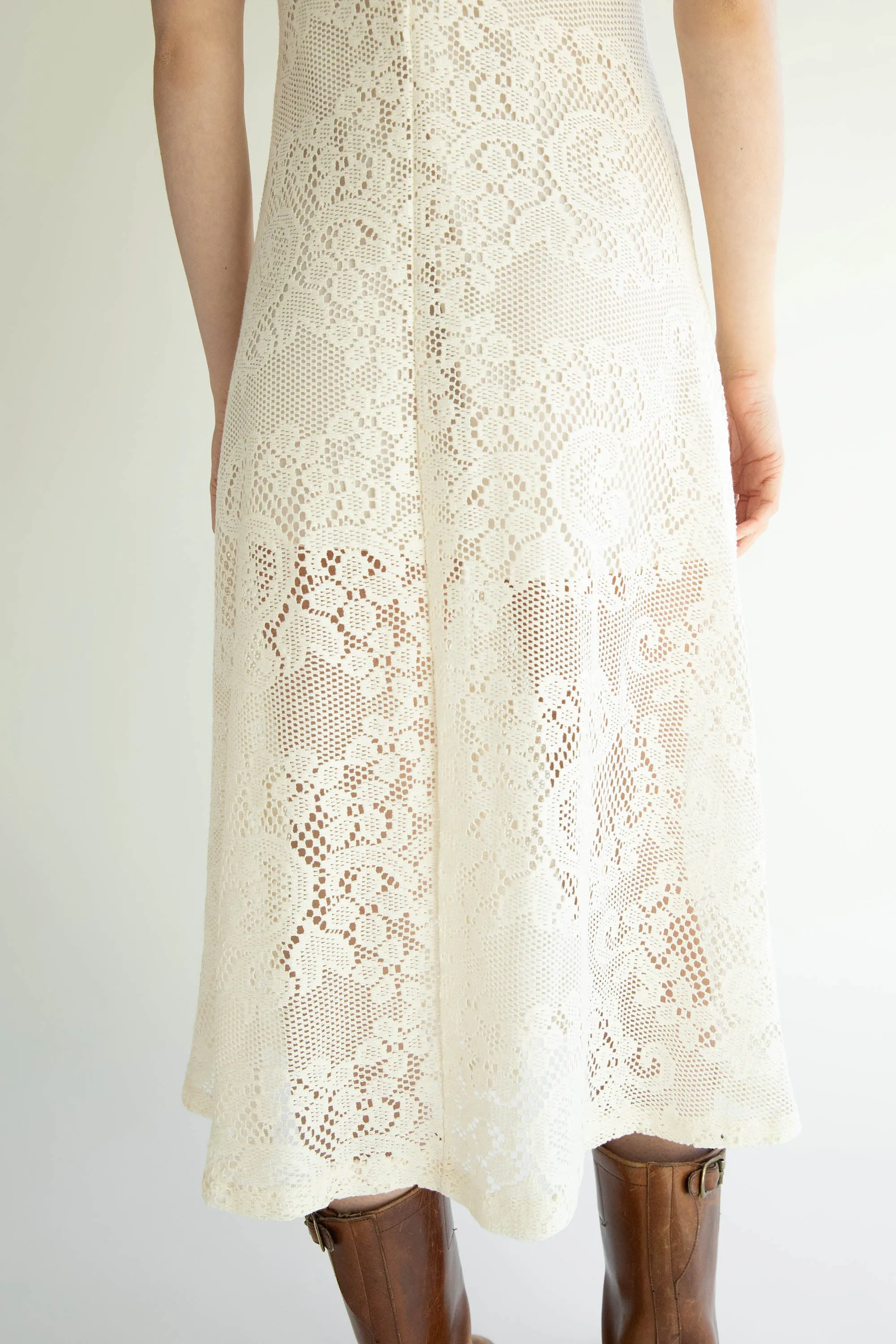 MIDI LACE DRESS sold by OAK AND FORT product image thumbnail 4