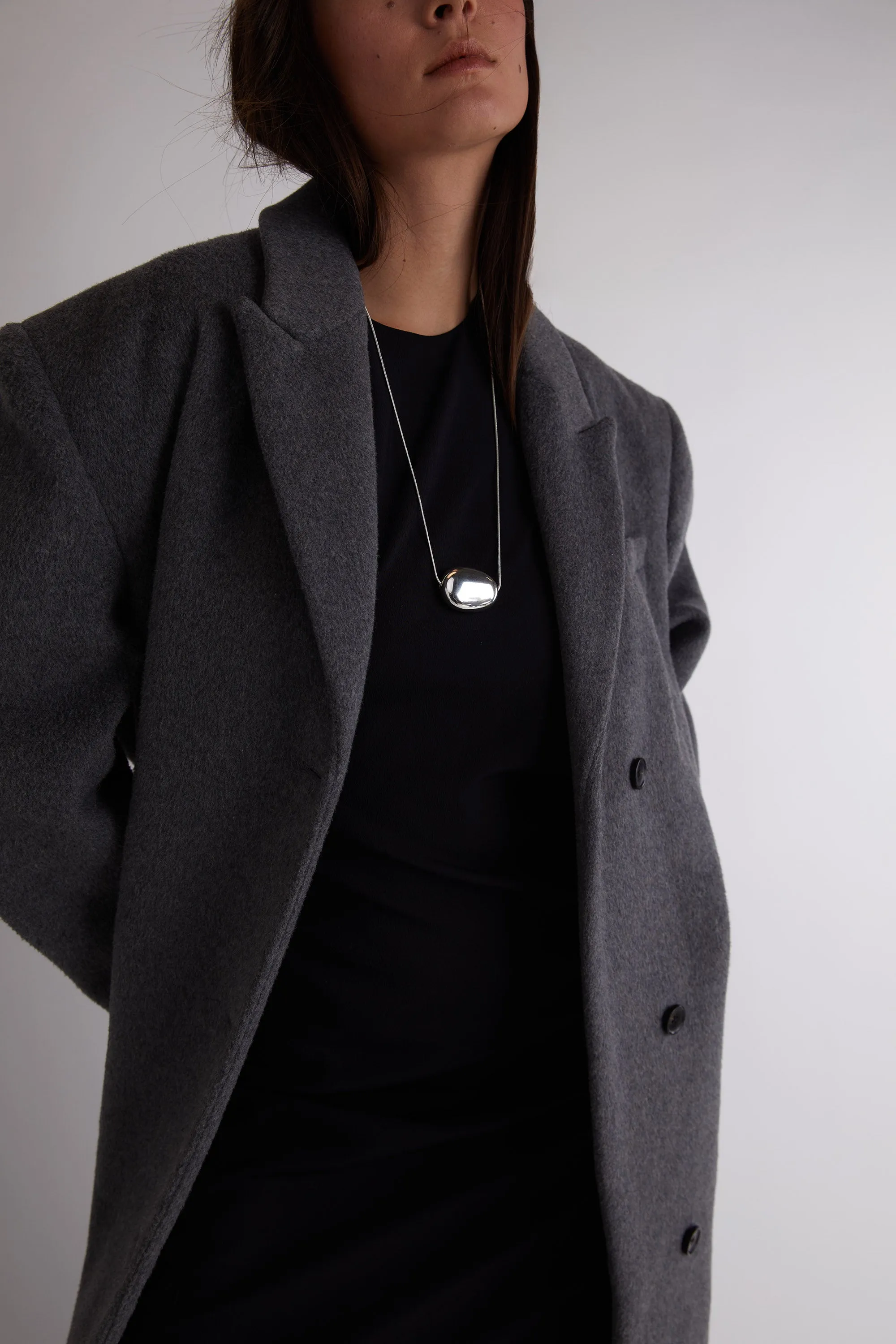 PEBBLE PENDANT NECKLACE sold by OAK AND FORT product image thumbnail 5