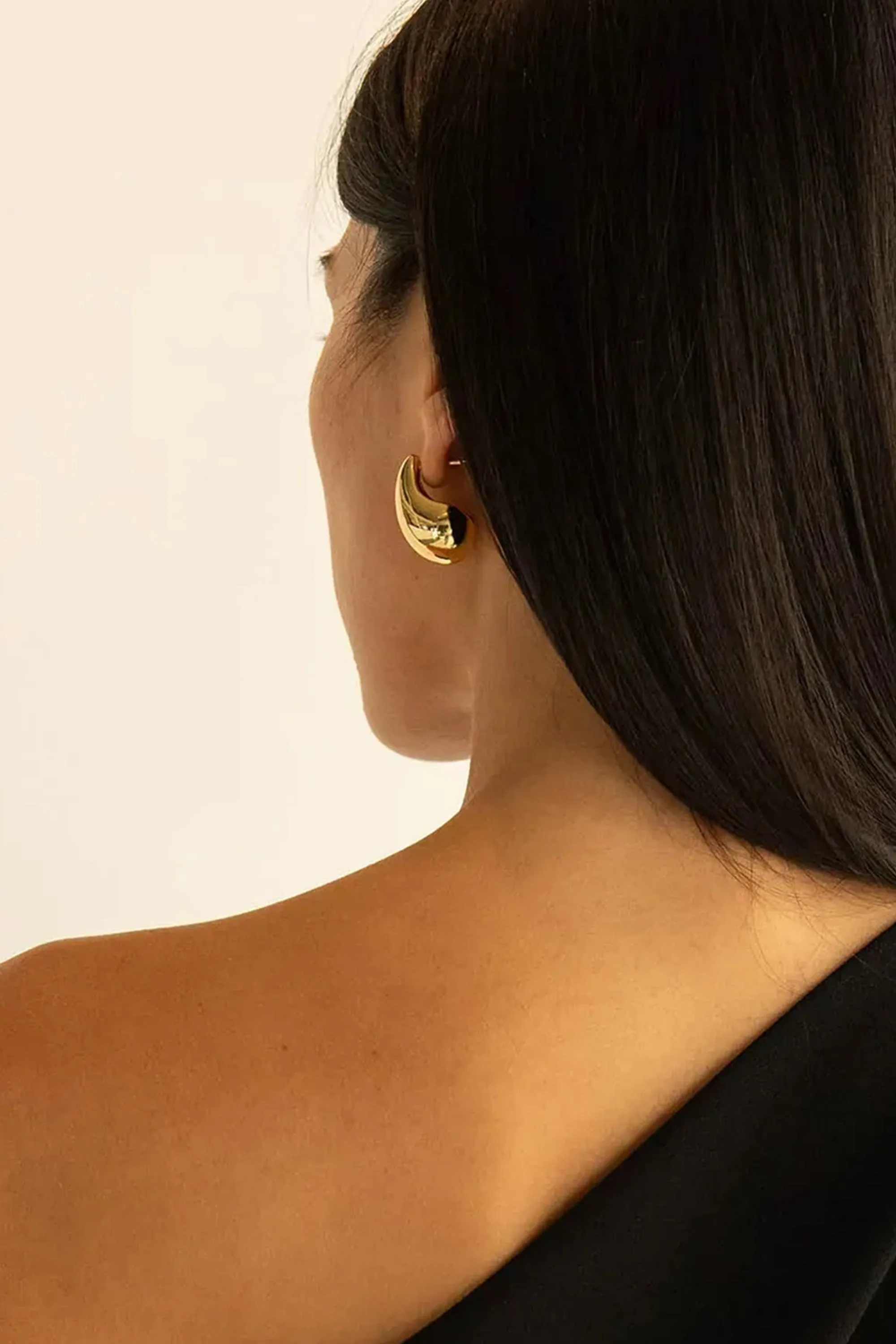 LARGE BUBBLE DROP EARRINGS sold by OAK AND FORT product image thumbnail 3