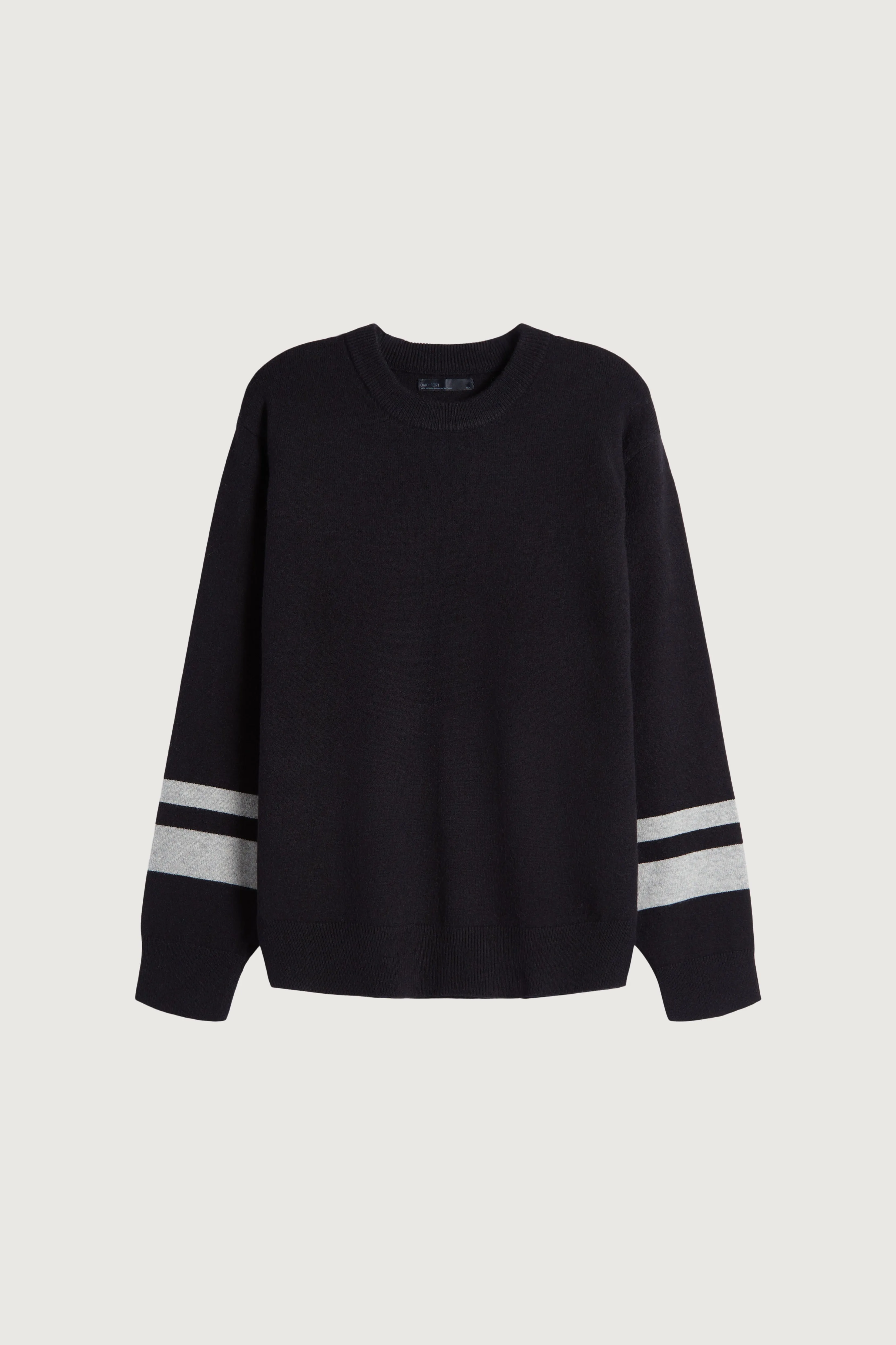STRIPED SLEEVE SWEATER sold by OAK AND FORT product image thumbnail 4