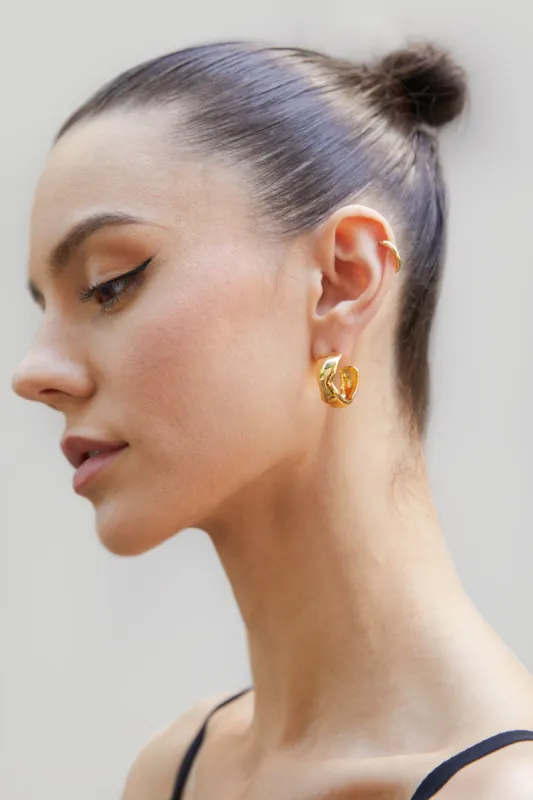 ABSTRACT CHUNKY HOOPS sold by OAK AND FORT