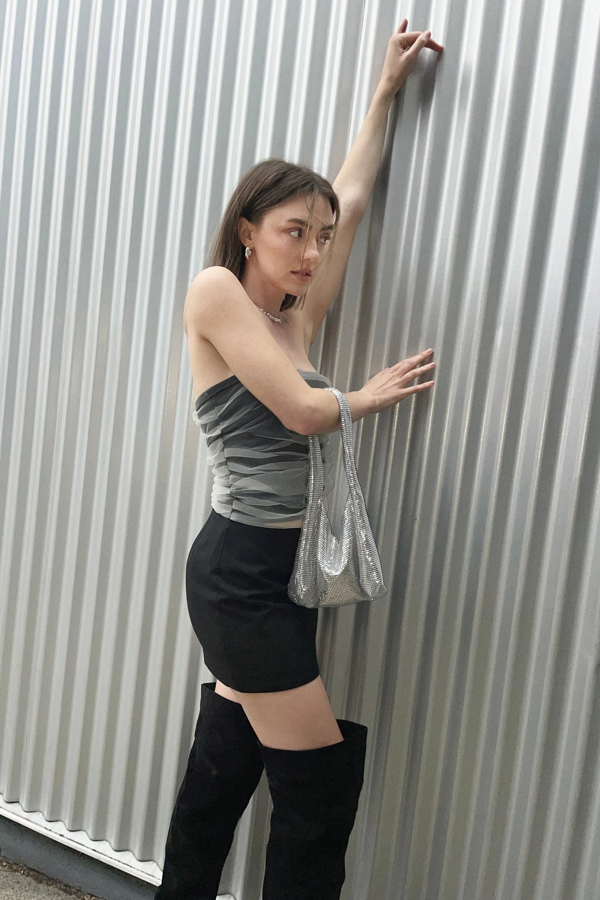 TUBE TOP WITH GATHER sold by OAK AND FORT product image thumbnail 3