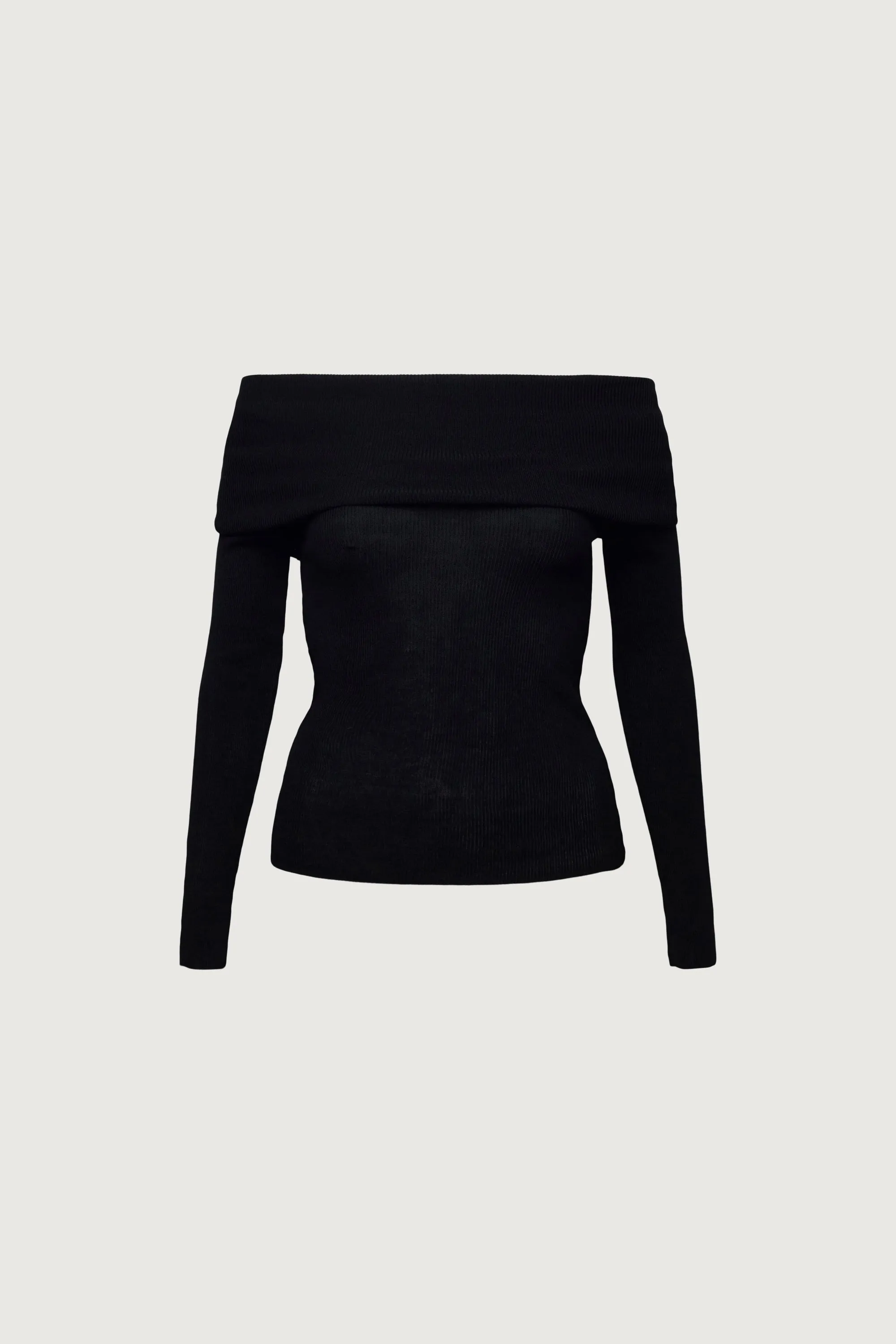 LONG SLEEVE OFF THE SHOULDER TOP sold by OAK AND FORT product image thumbnail 4