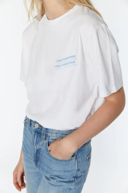 COME TOGETHER TEE made by OAK AND FORT