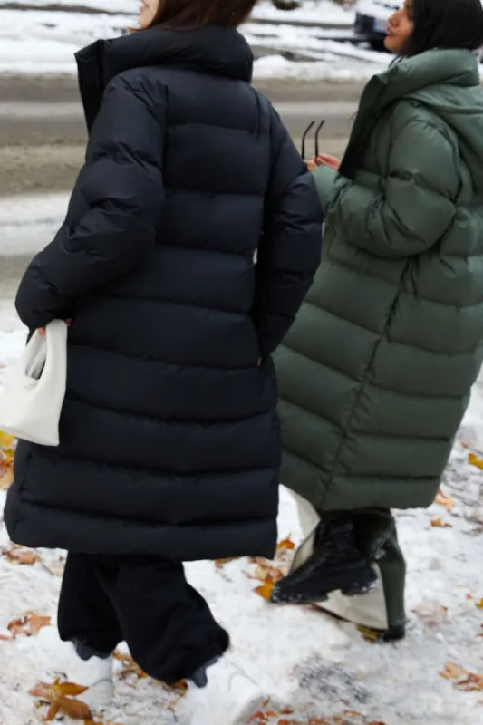 LONG PUFFER JACKET sold by OAK AND FORT