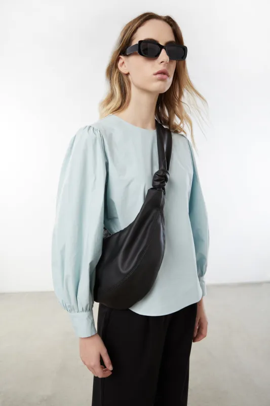 COTTON POPLIN BLOUSE sold by OAK AND FORT