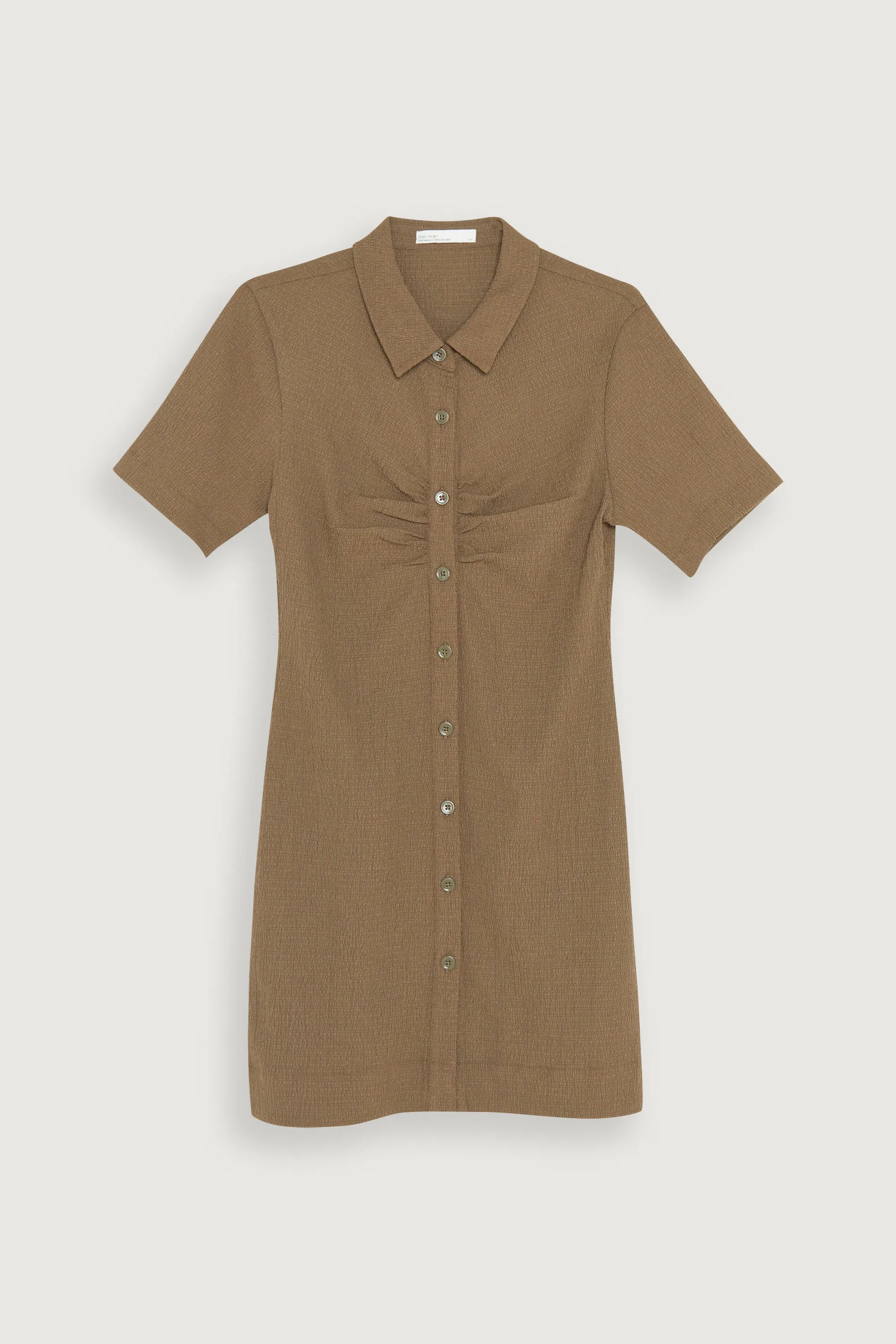 RUCHED FRONT DRESS sold by OAK AND FORT product image thumbnail 5