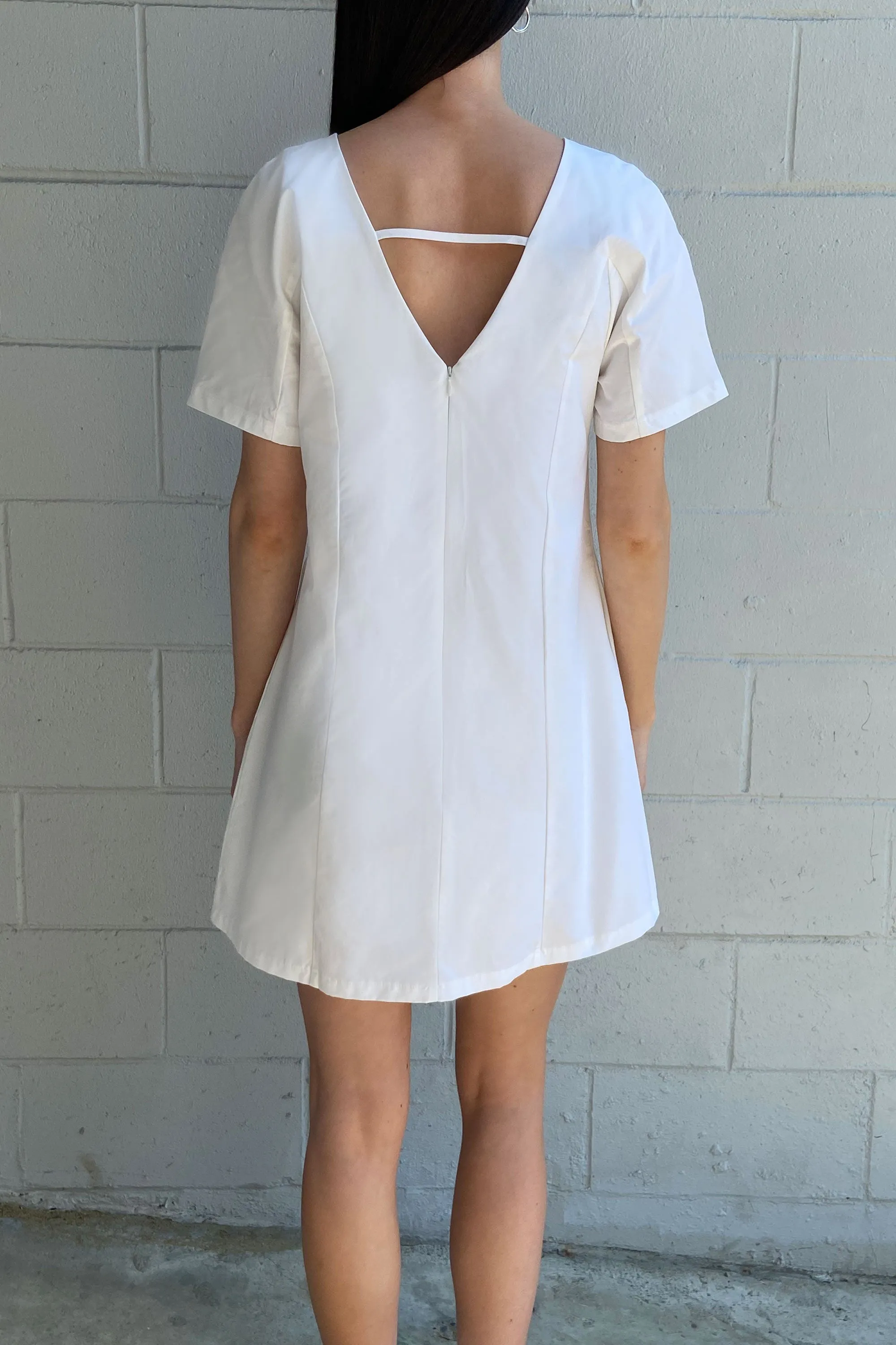 SIMPLE MINI DRESS sold by OAK AND FORT product image thumbnail 4