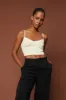 CROPPED BUSTIER TANK sold by OAK AND FORT