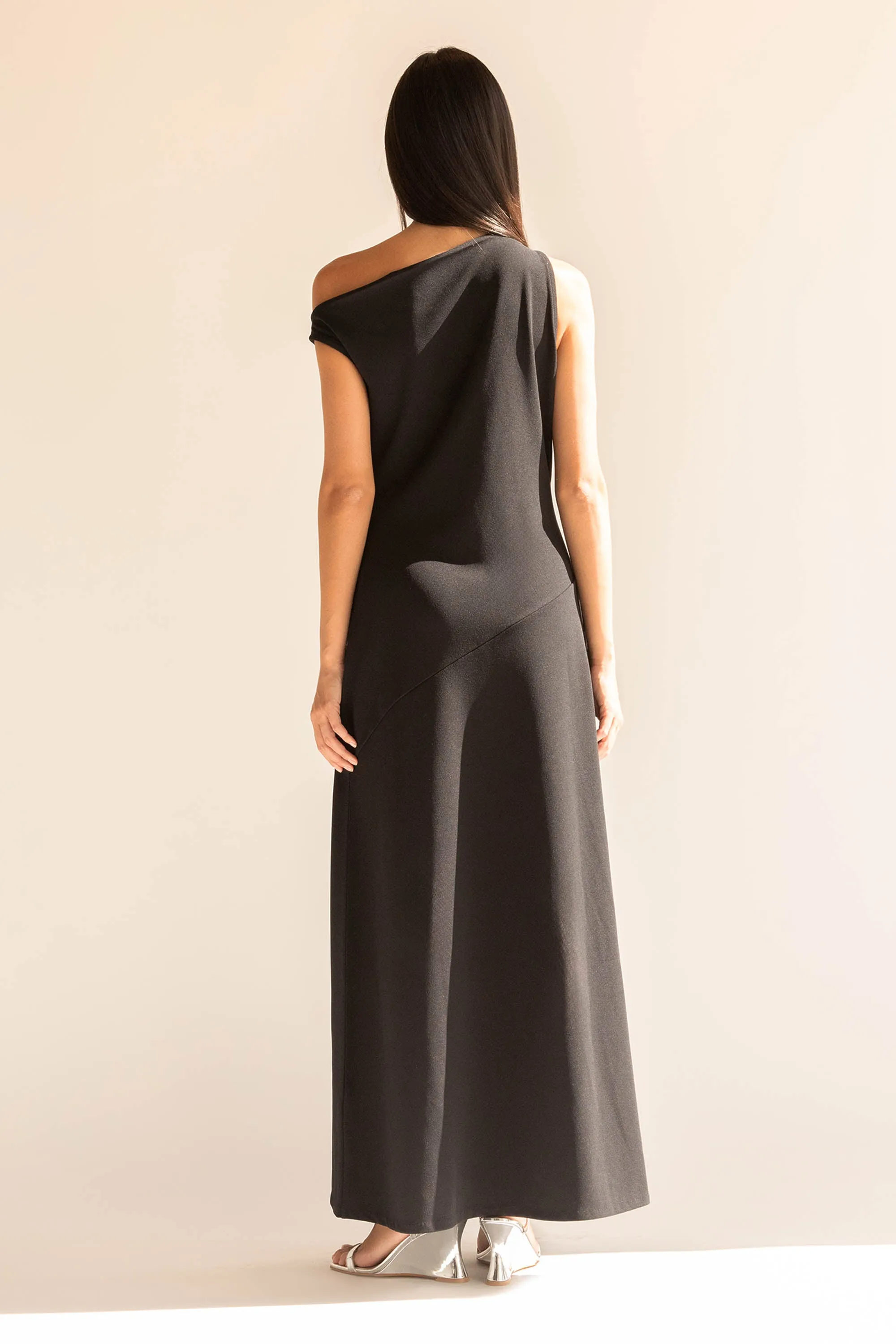 OFF THE SHOULDER MAXI DRESS sold by OAK AND FORT product image thumbnail 5