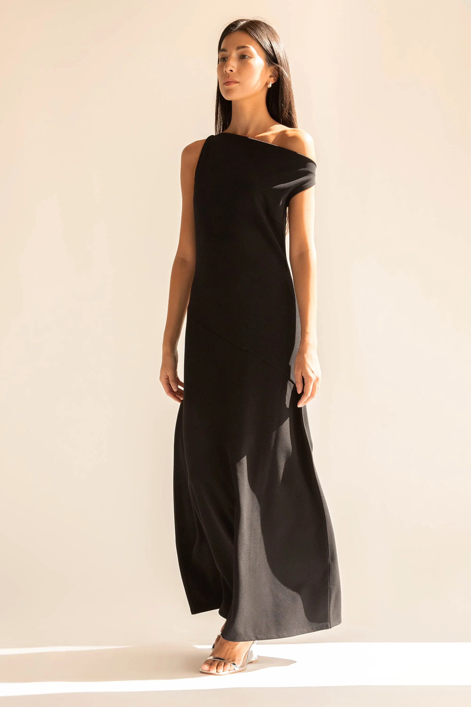 OFF THE SHOULDER MAXI DRESS sold by OAK AND FORT product image thumbnail 4