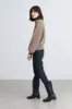 HIGH NECKLINE ZIP UP SWEATER sold by OAK AND FORT