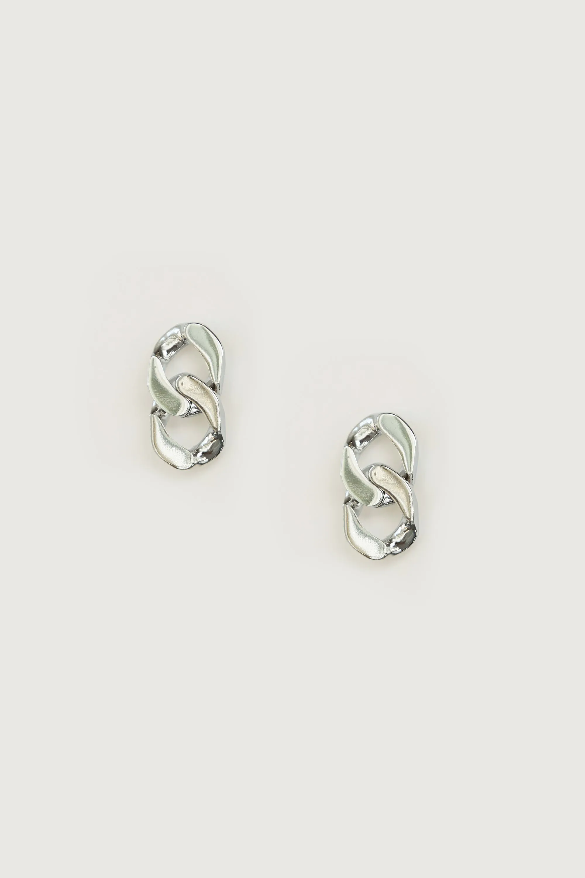 CUBAN LINK DROP EARRING sold by OAK AND FORT product image thumbnail 4