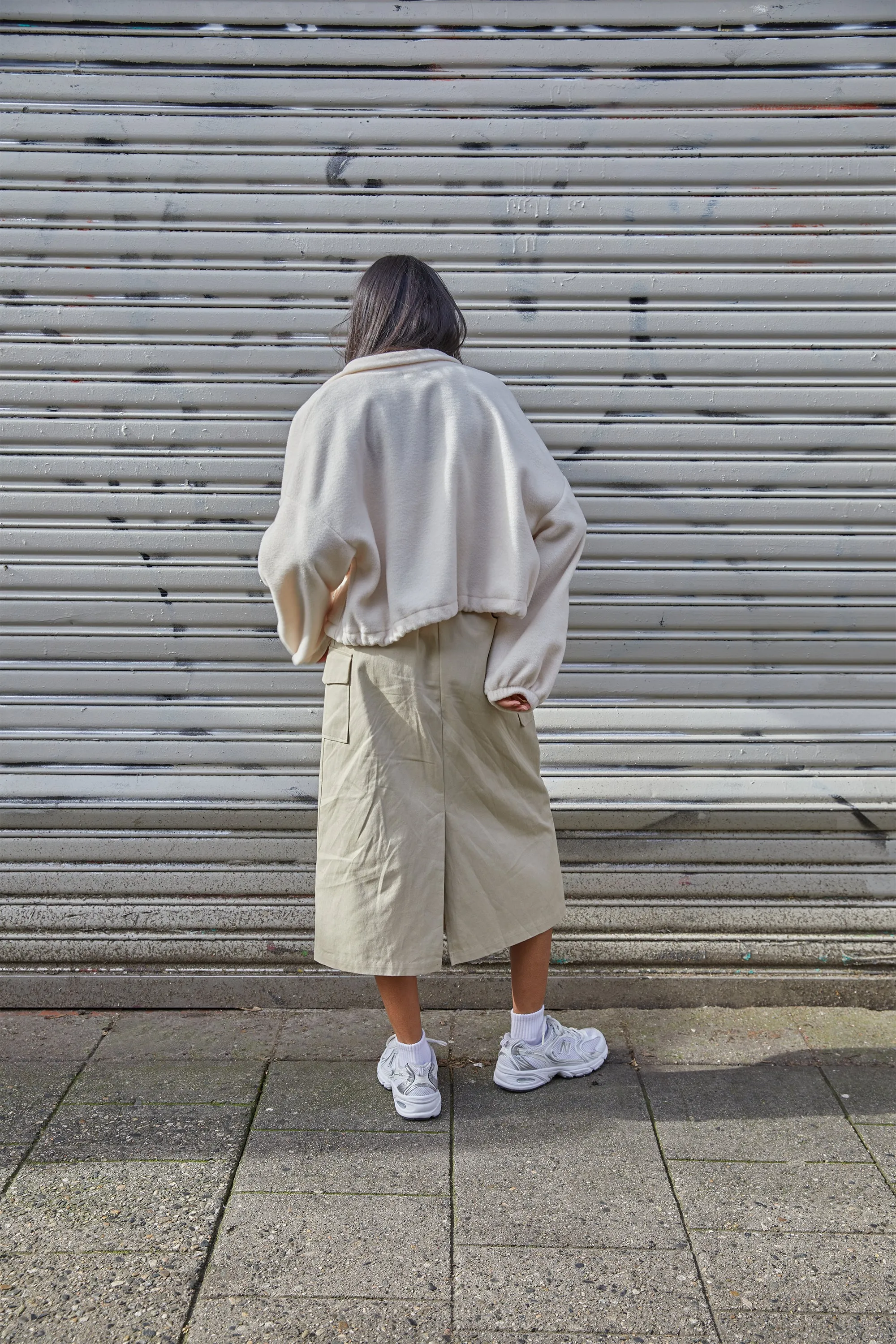 CARGO MIDI SKIRT sold by OAK AND FORT product image thumbnail 4
