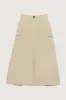 CARGO MIDI SKIRT sold by OAK AND FORT