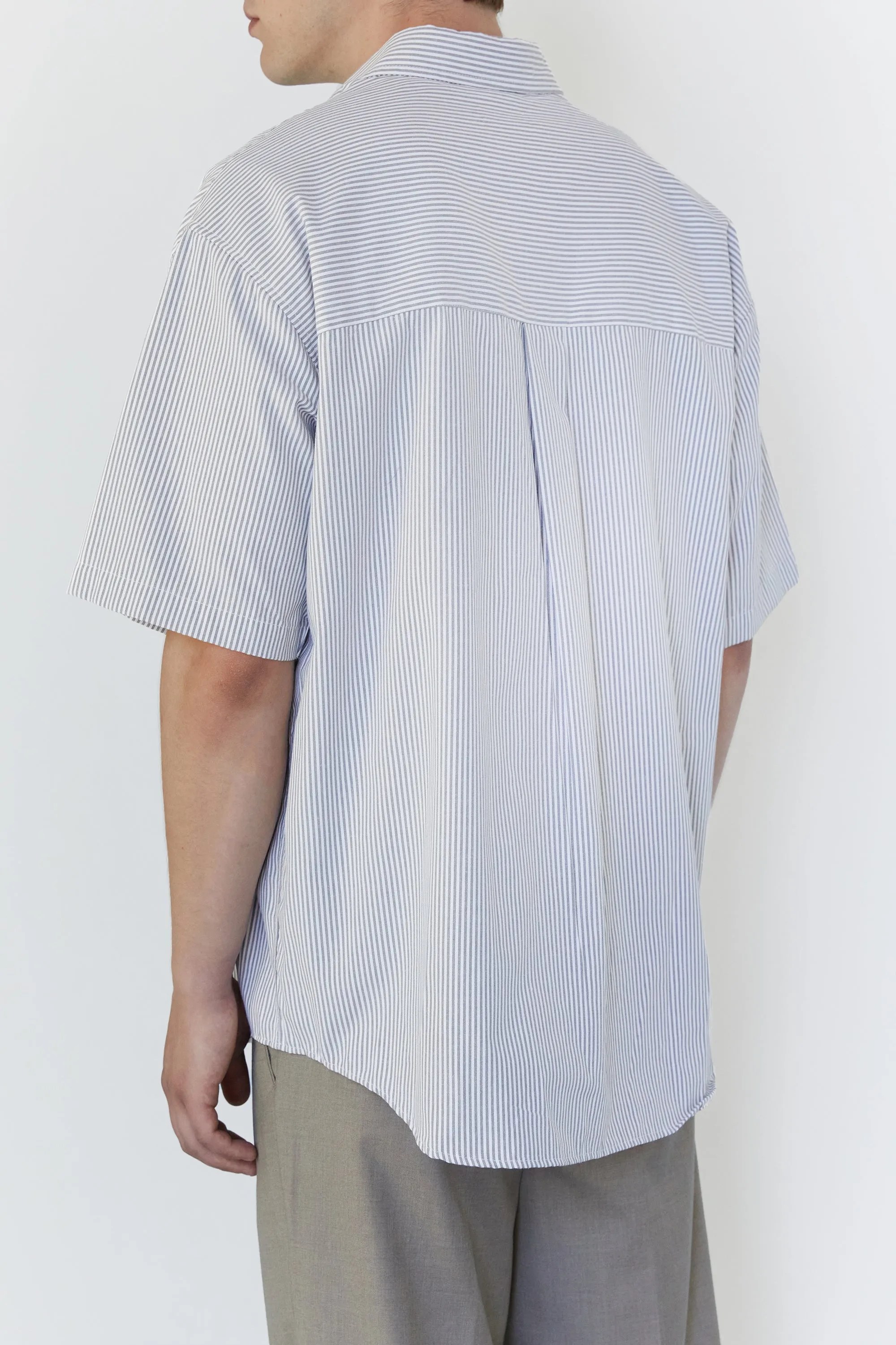 STRIPED SHORT SLEEVE SHIRT sold by OAK AND FORT product image thumbnail 4