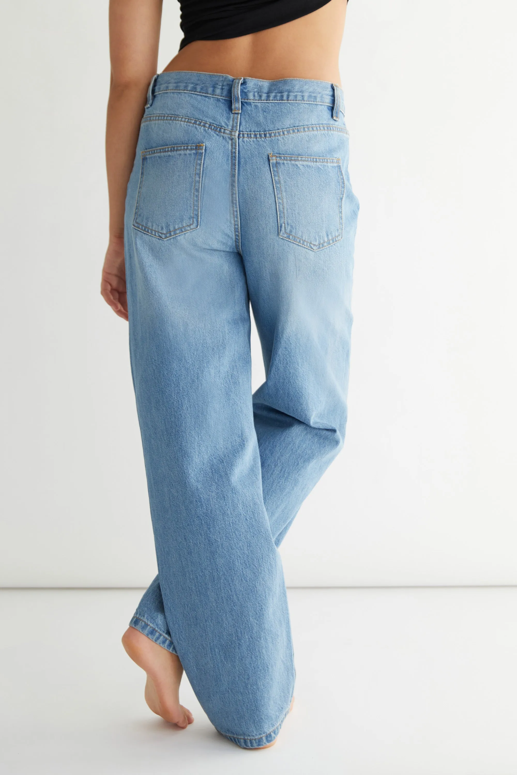 RELAXED FIT JEANS sold by OAK AND FORT